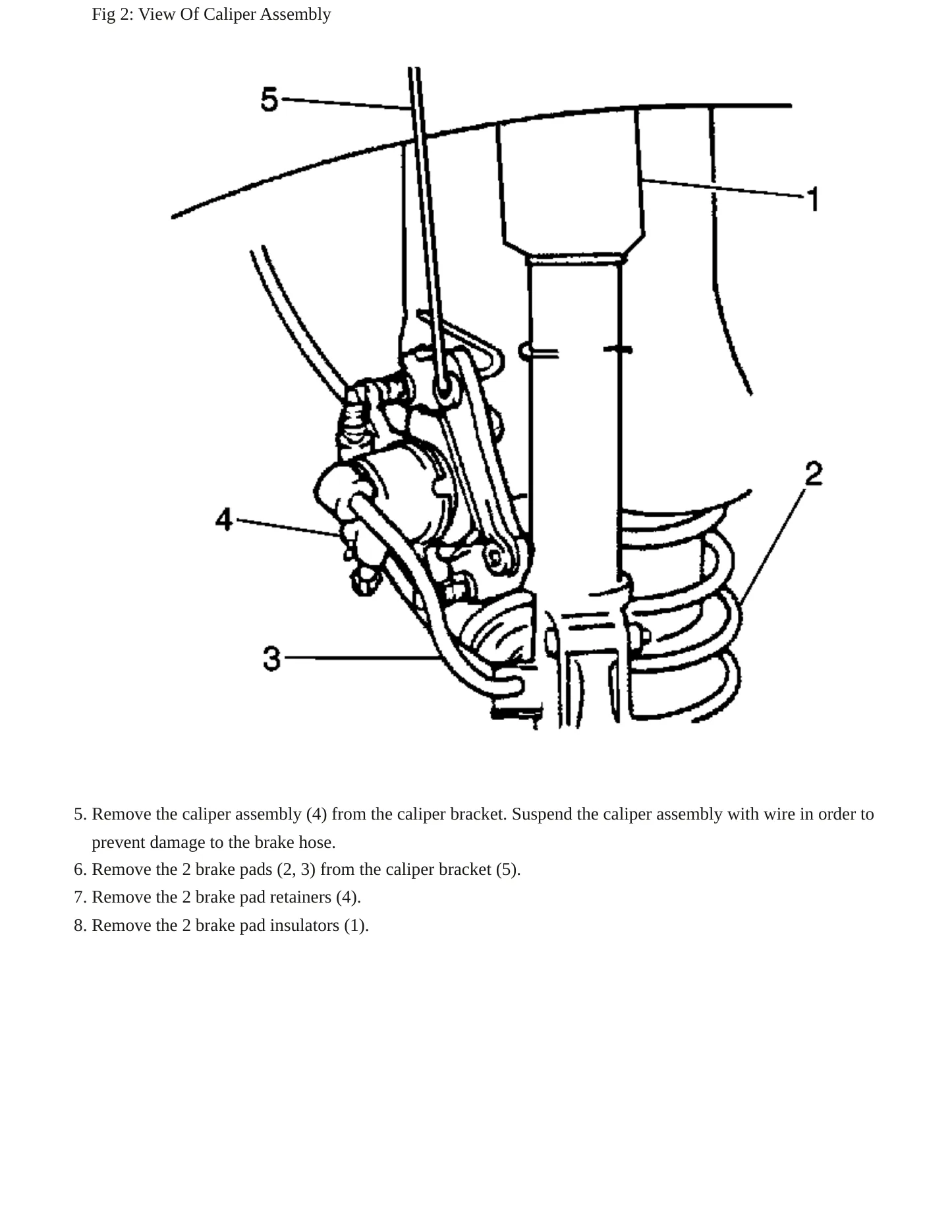 2004 Chevrolet Tracker Service and Repair Manual preview page 5