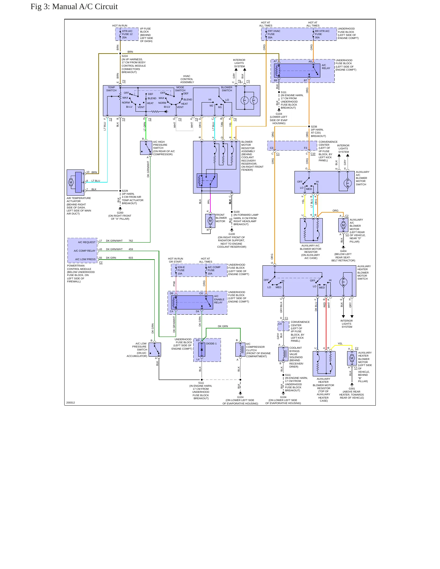 2005 Chevrolet Astro Service and Repair Manual preview page 9