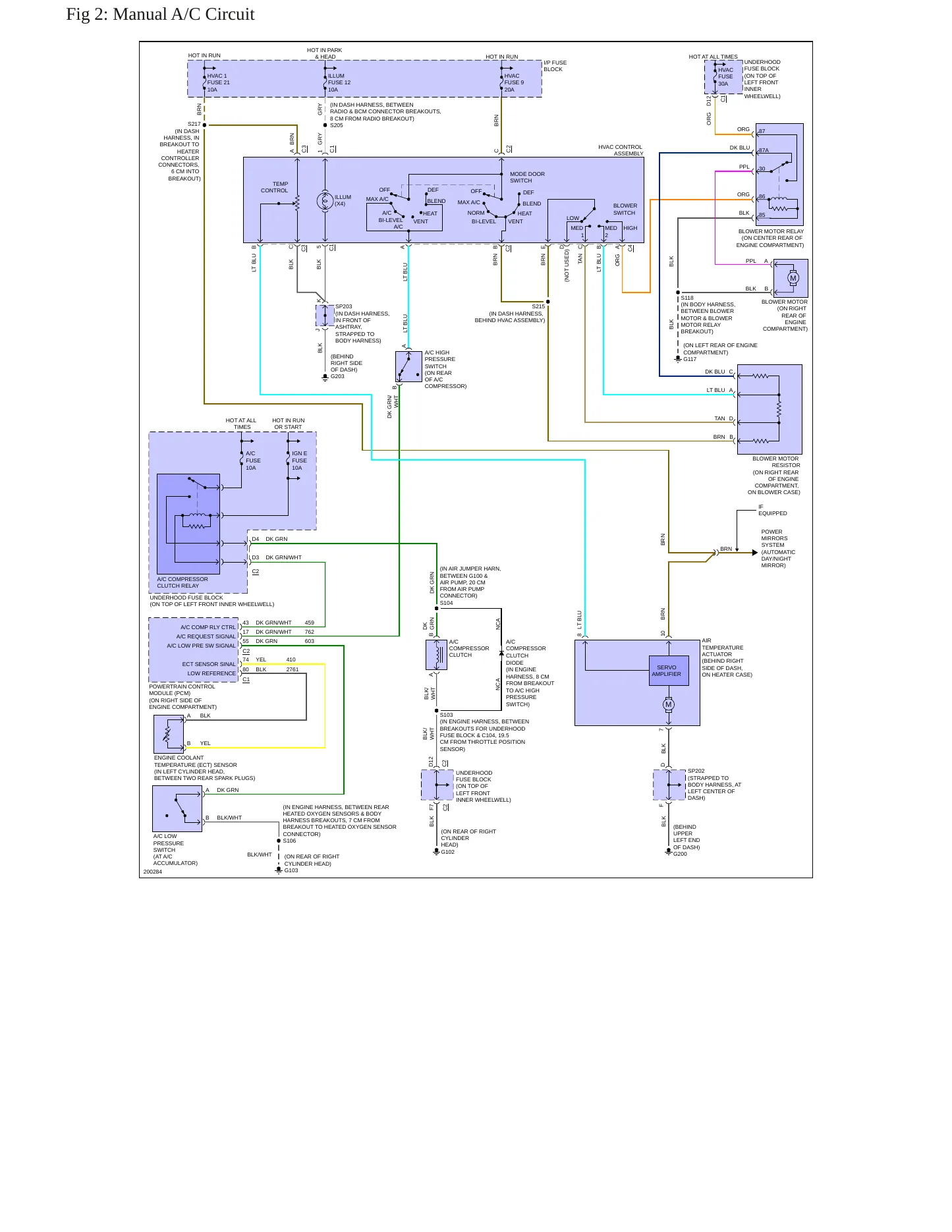 2005 Chevrolet Blazer Service and Repair Manual preview page 10