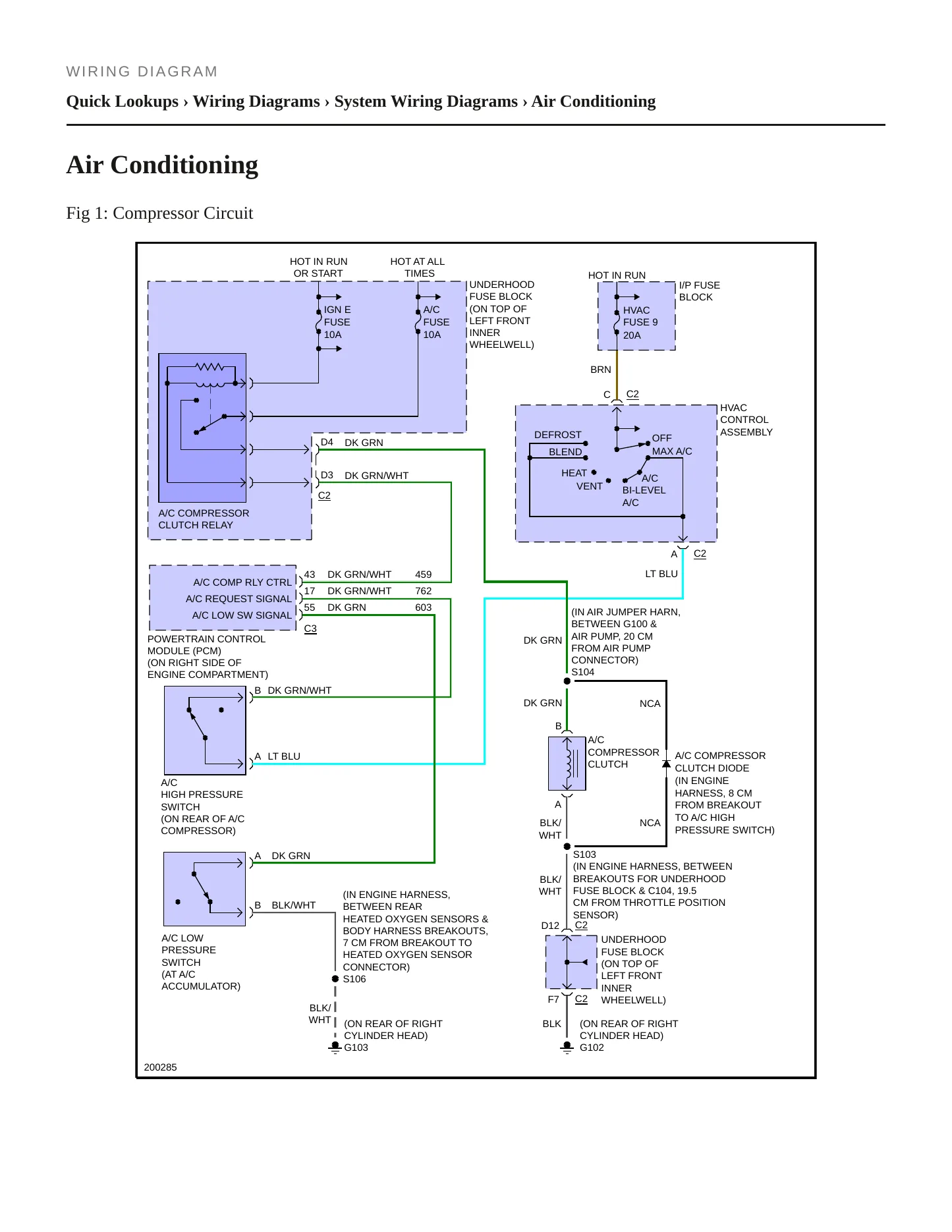 2005 Chevrolet Blazer Service and Repair Manual preview page 9