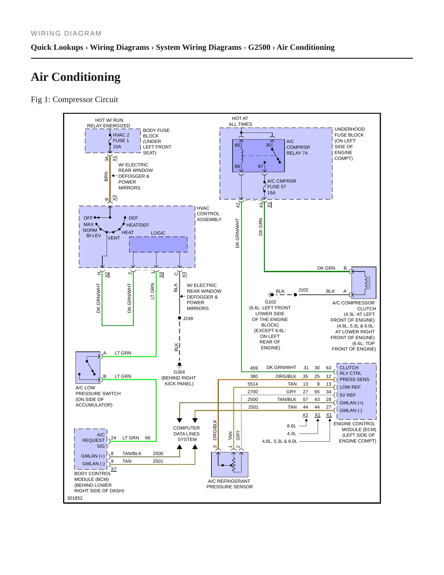 2009 Chevrolet Express 2500 Service and Repair Manual preview page 11