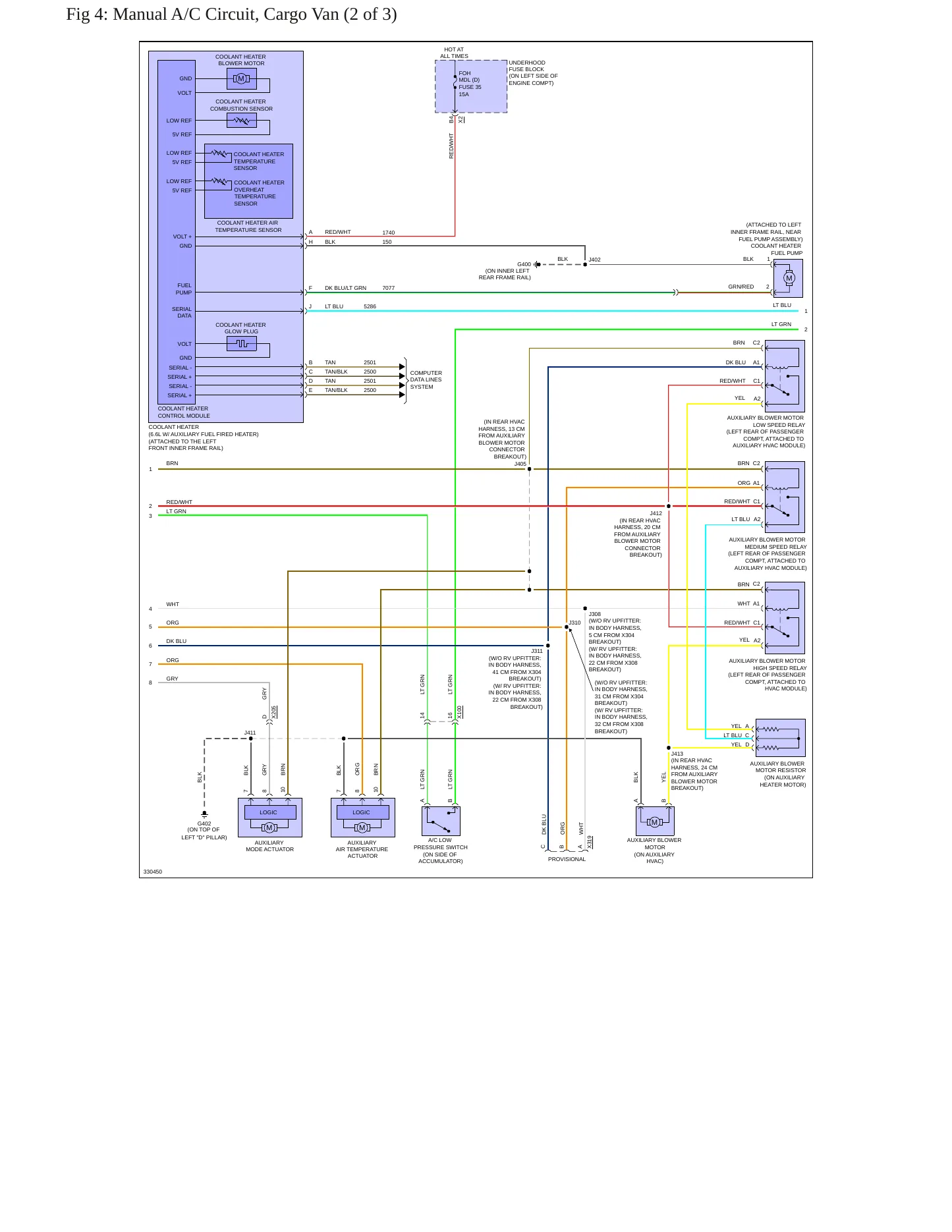 2010 Chevrolet Express Cargo Service and Repair Manual preview page 13