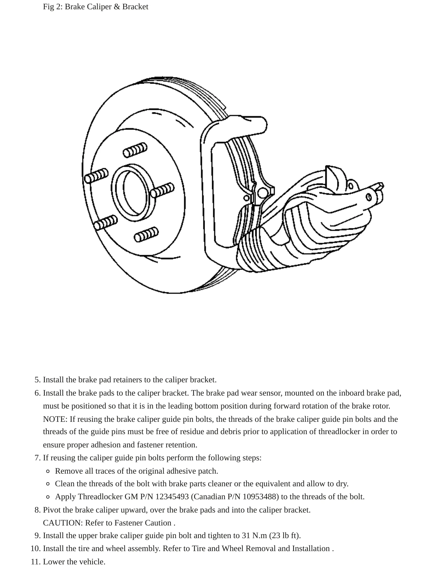 2011 Chevrolet Corvette service manual page 6