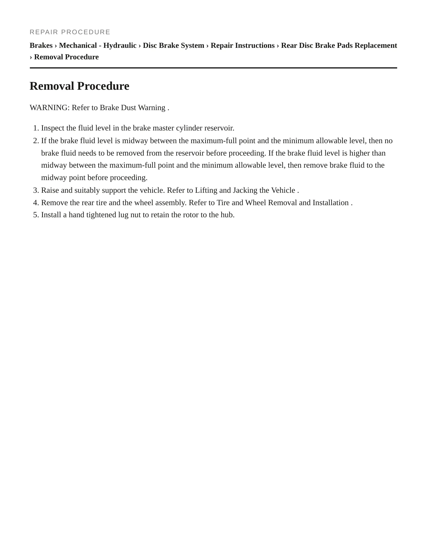 2011 Chevrolet Impala service manual page 5