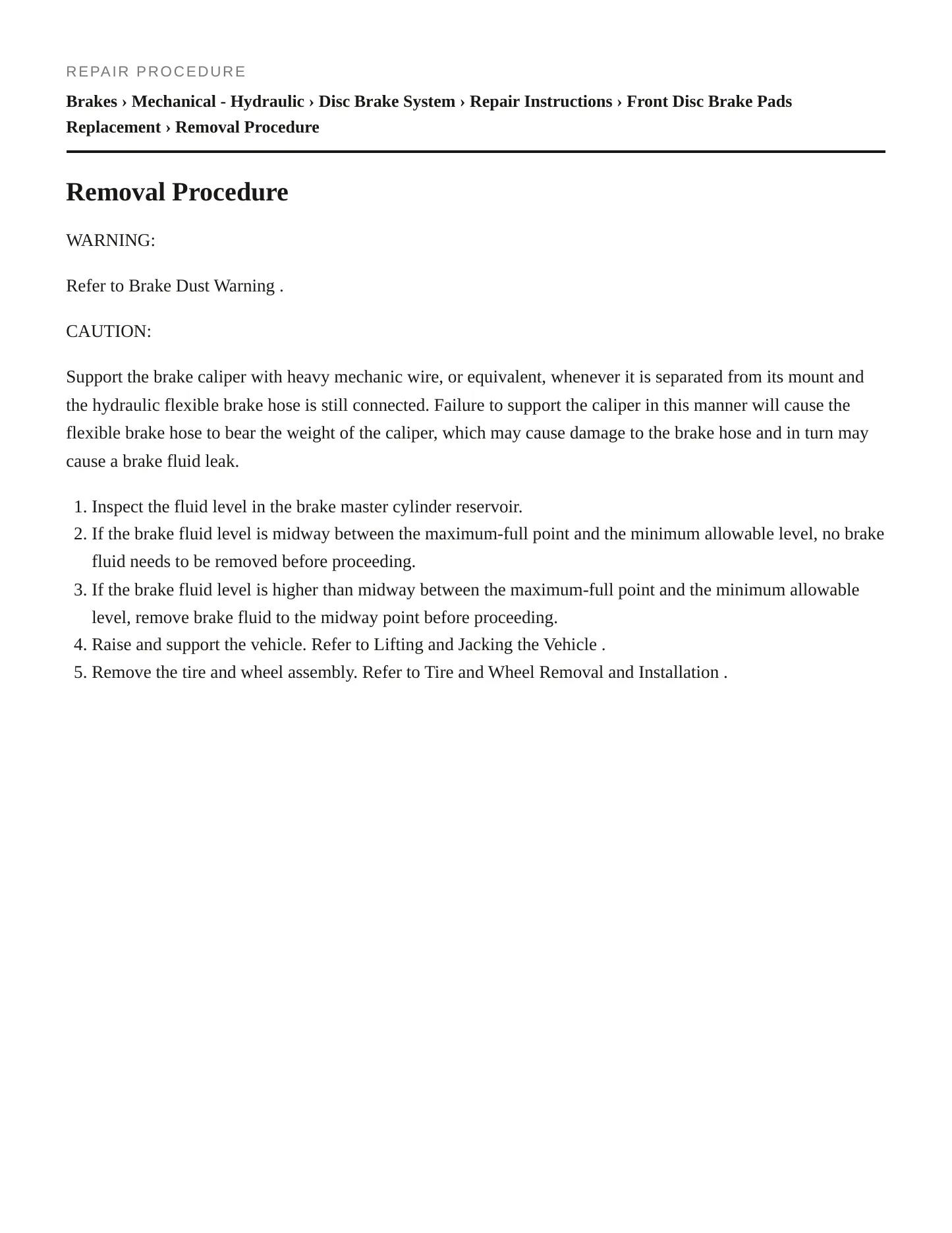 2012 Chevrolet Captiva Sport Service and Repair Manual preview page 5