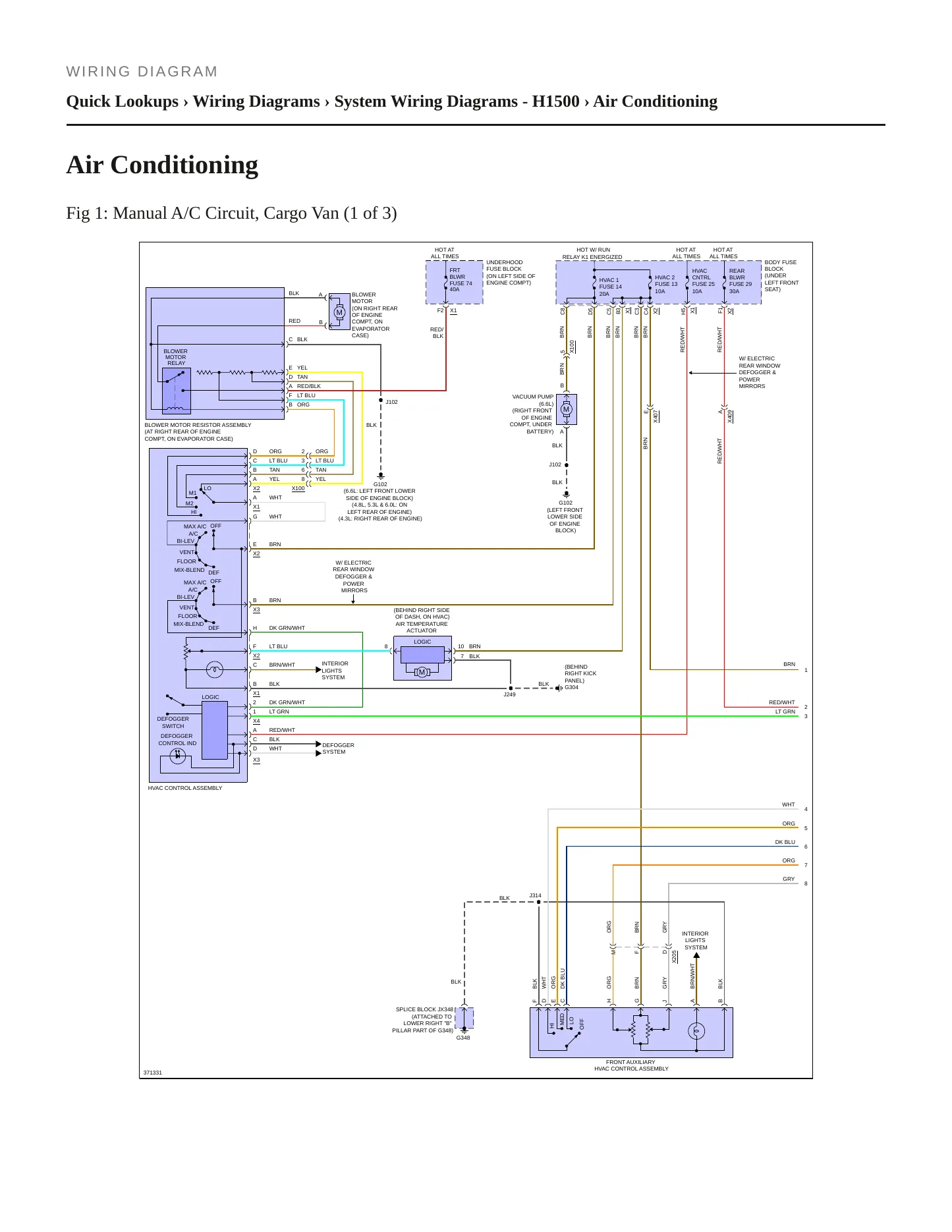 2012 Chevrolet Express Cargo Service and Repair Manual preview page 10