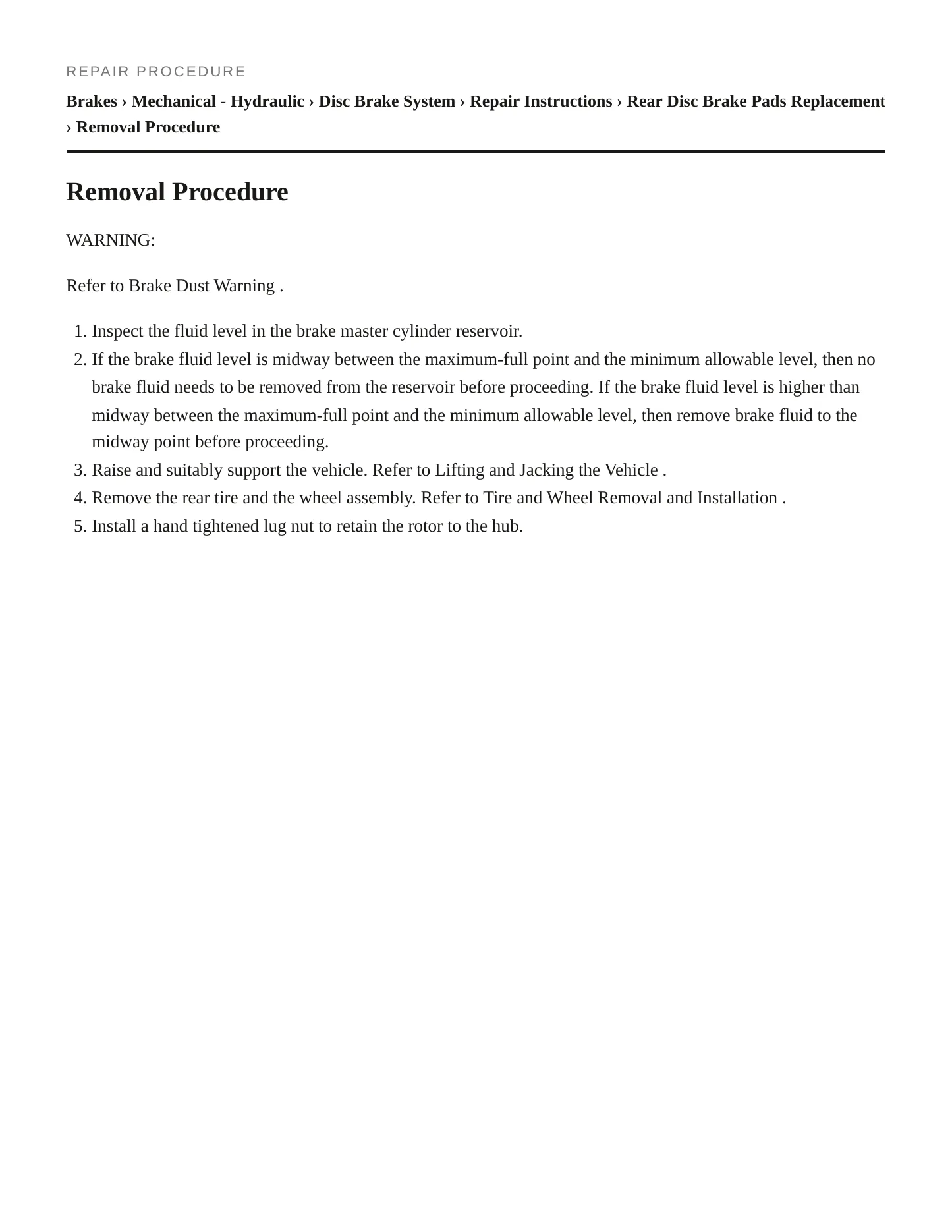 2012 Chevrolet Impala service manual page 5