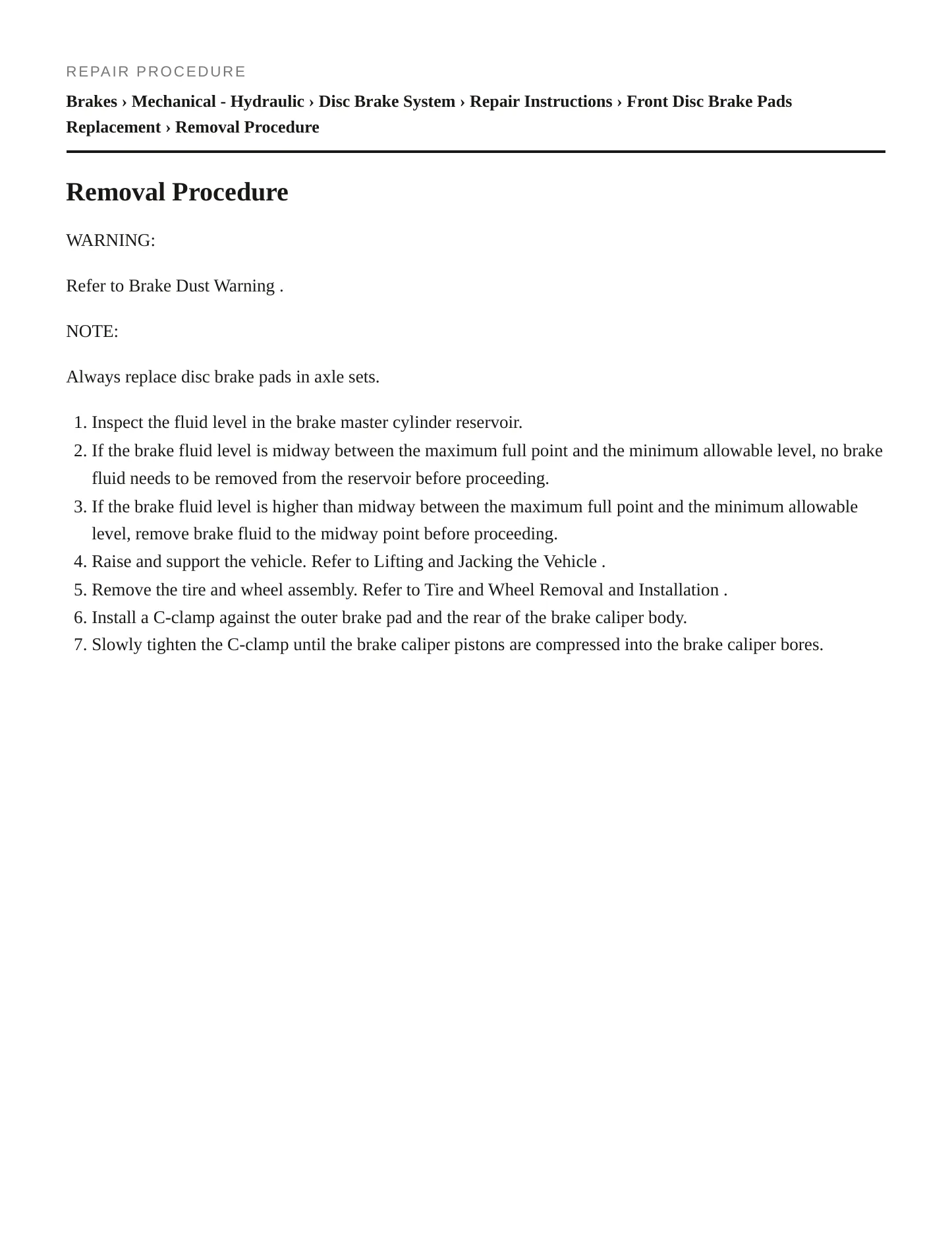 2013 Chevrolet Caprice Service and Repair Manual preview page 5