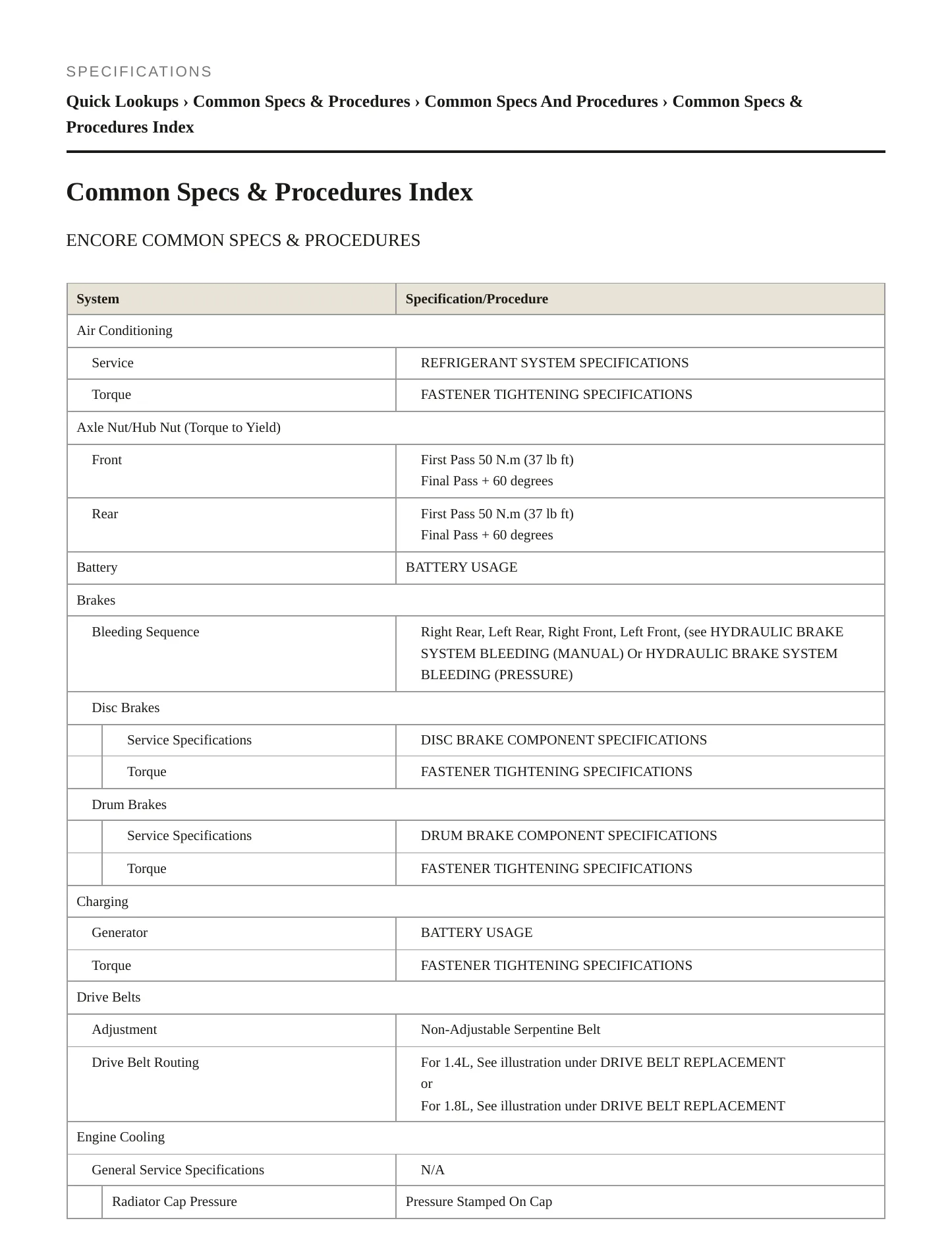 2013 Chevrolet Trax Service and Repair Manual preview page 2