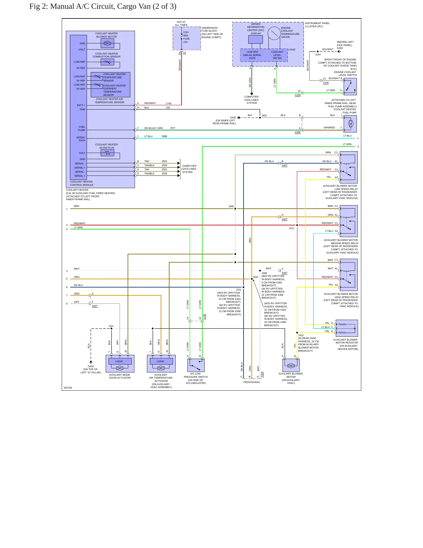 2014 Chevrolet Express 2500 Service and Repair Manual preview page 11