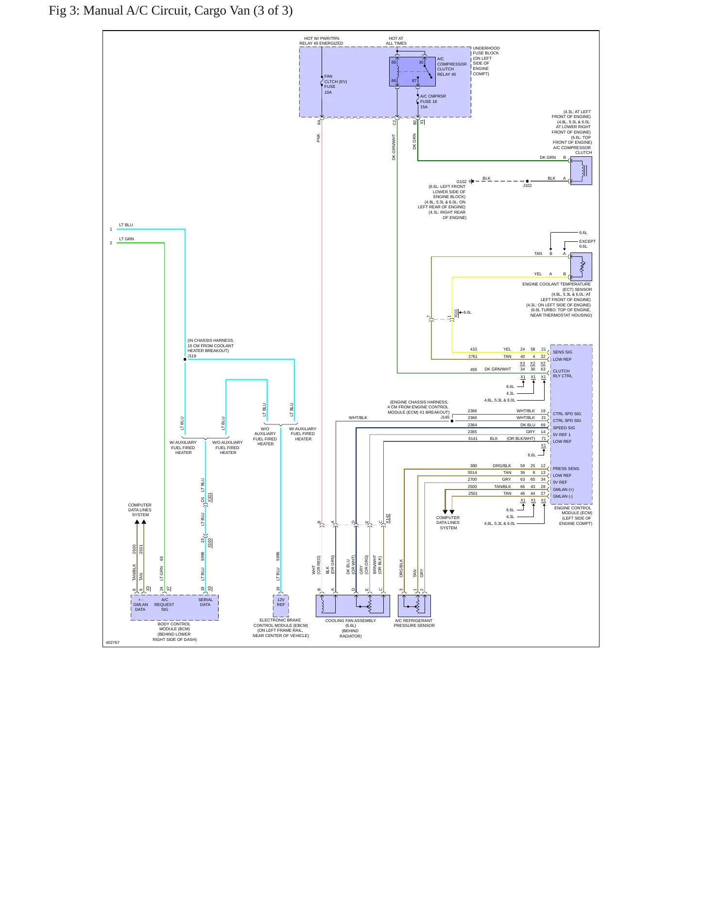 2014 Chevrolet Express Cargo Service and Repair Manual preview page 12