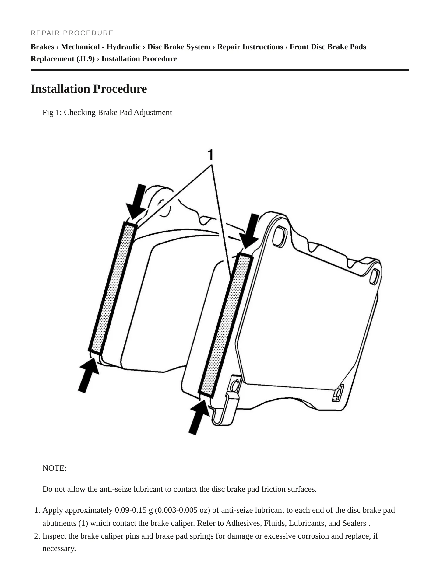 2015 Chevrolet Corvette service manual page 4