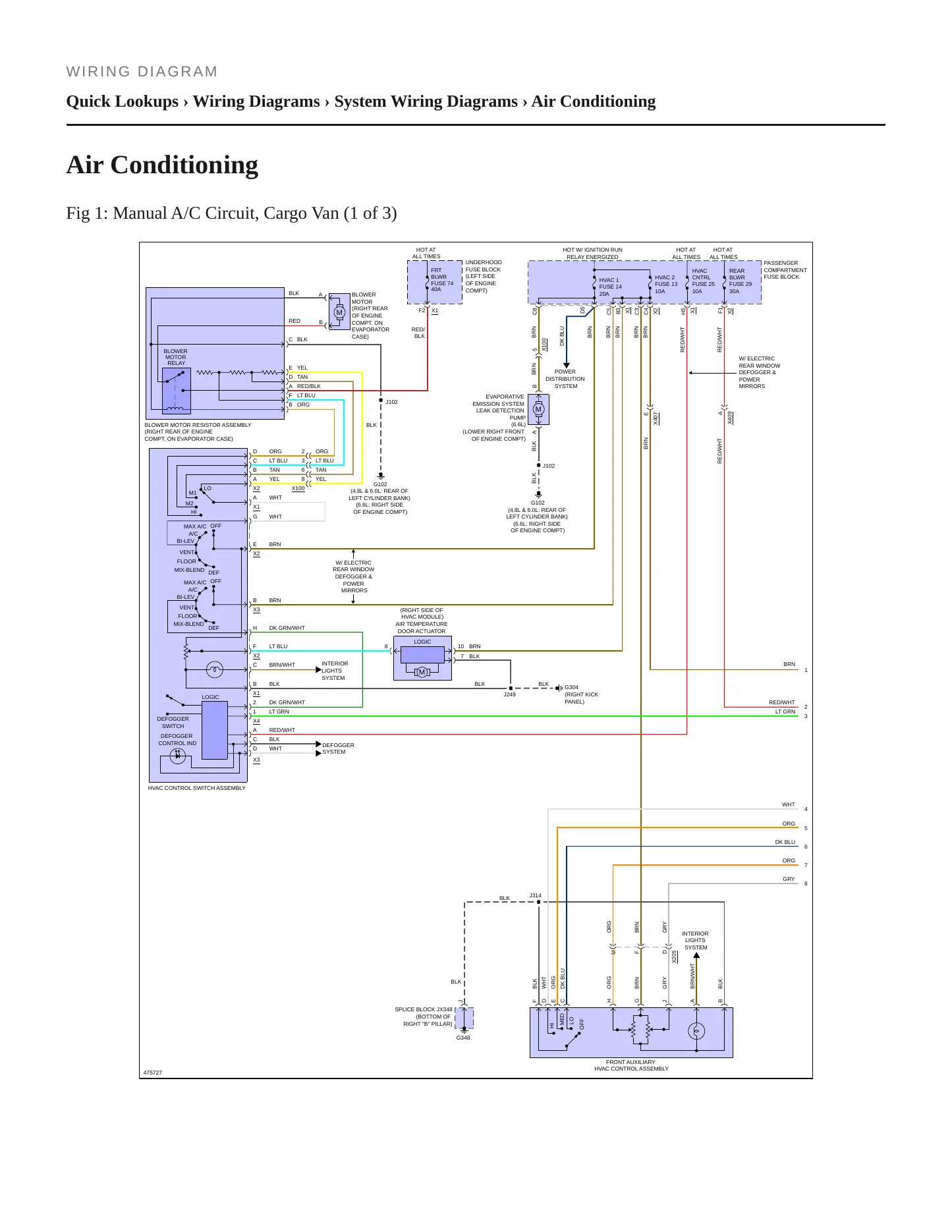 2015 Chevrolet Express 2500 Service and Repair Manual preview page 10
