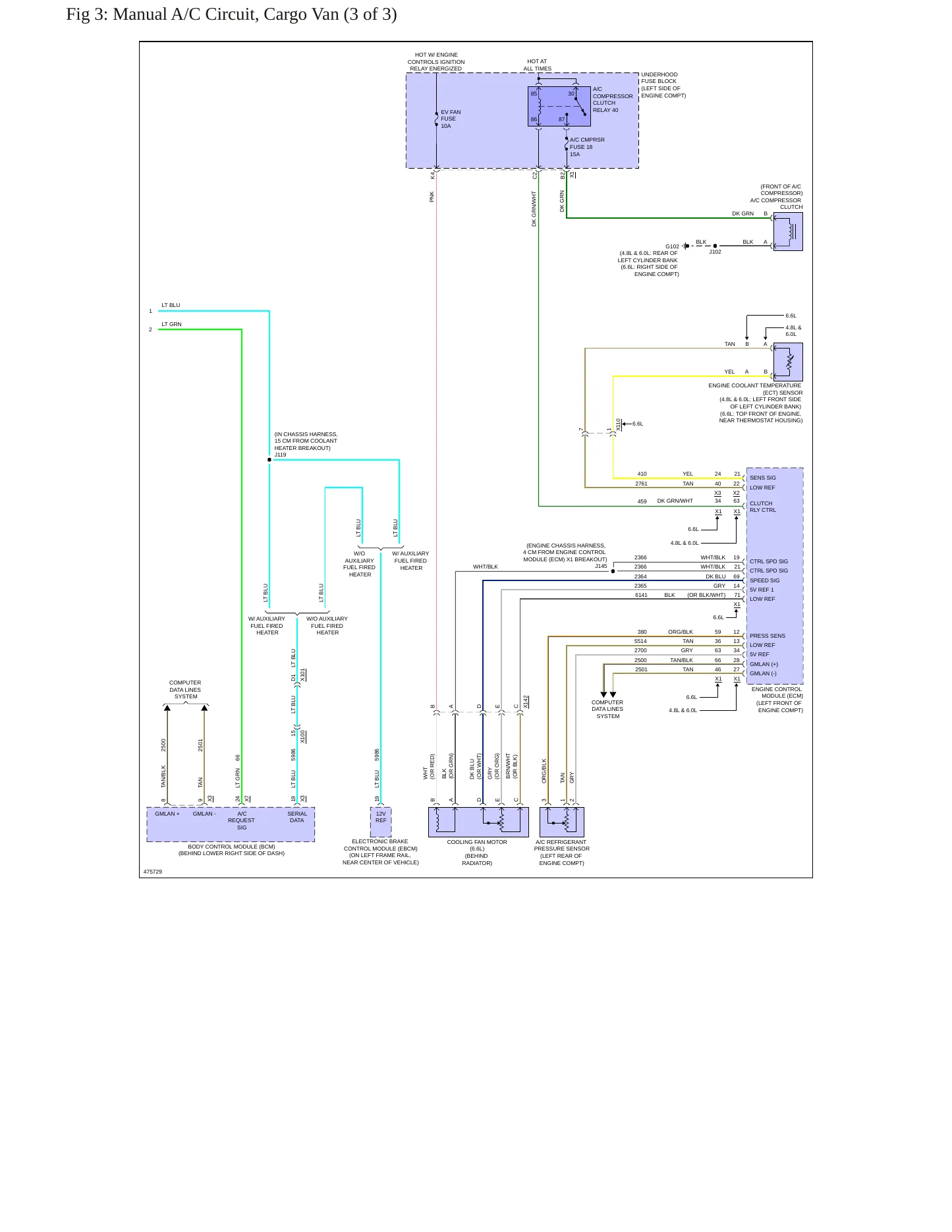 2015 Chevrolet Express 2500 Service and Repair Manual preview page 12