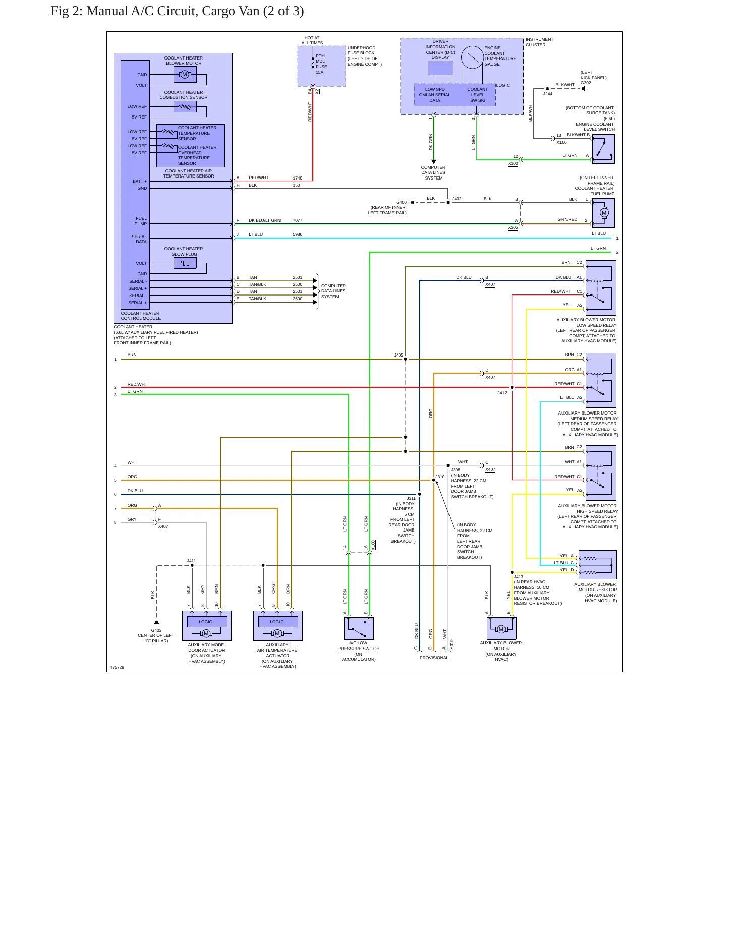2015 Chevrolet Express 3500 Service and Repair Manual preview page 11