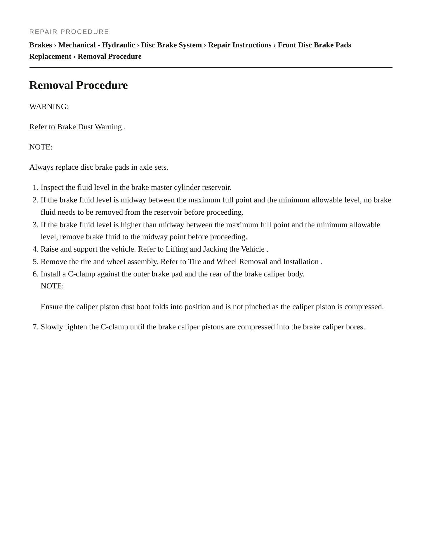 2016 Chevrolet Caprice Service and Repair Manual preview page 5