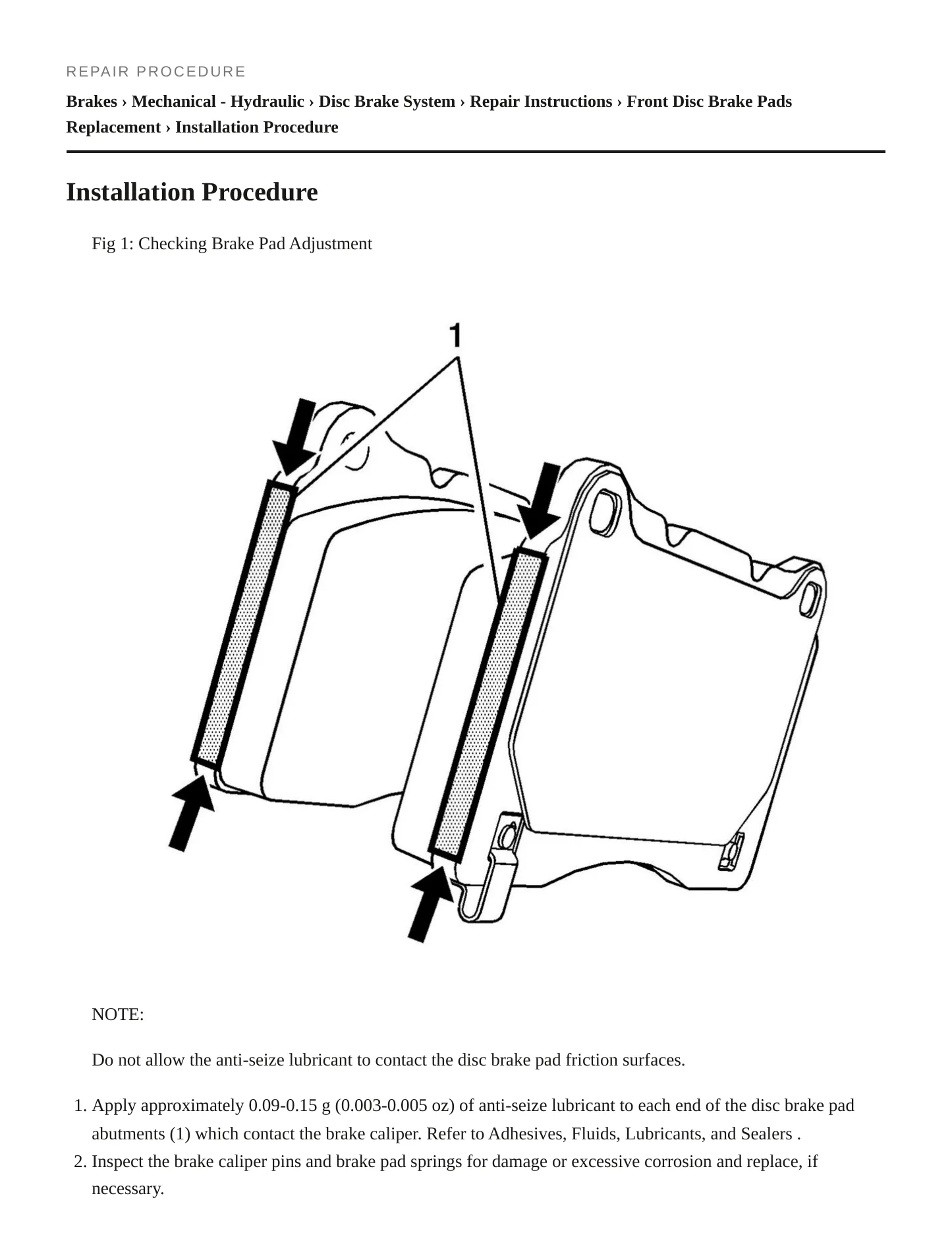 2016 Chevrolet SS Service and Repair Manual preview page 5