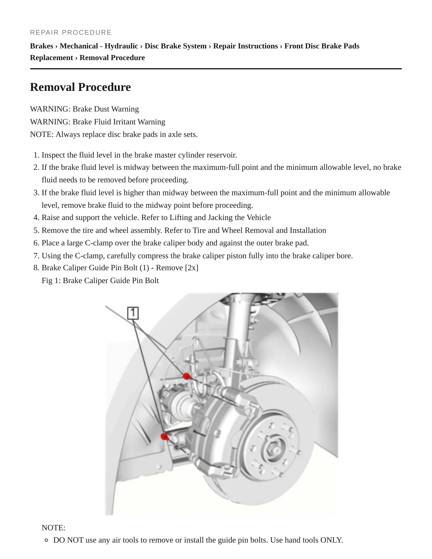 2017 Chevrolet Malibu Service and Repair Manual preview page 5