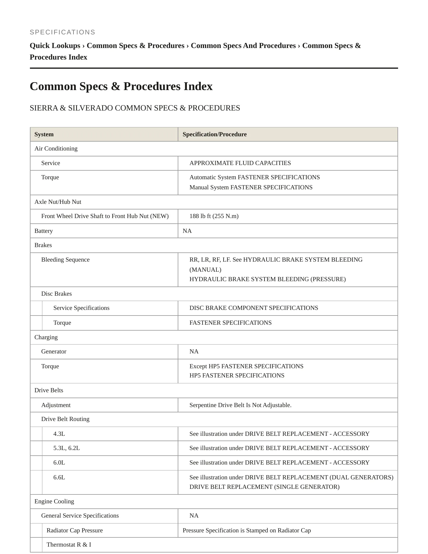 2017 Chevrolet Silverado 2500 HD service manual page 2