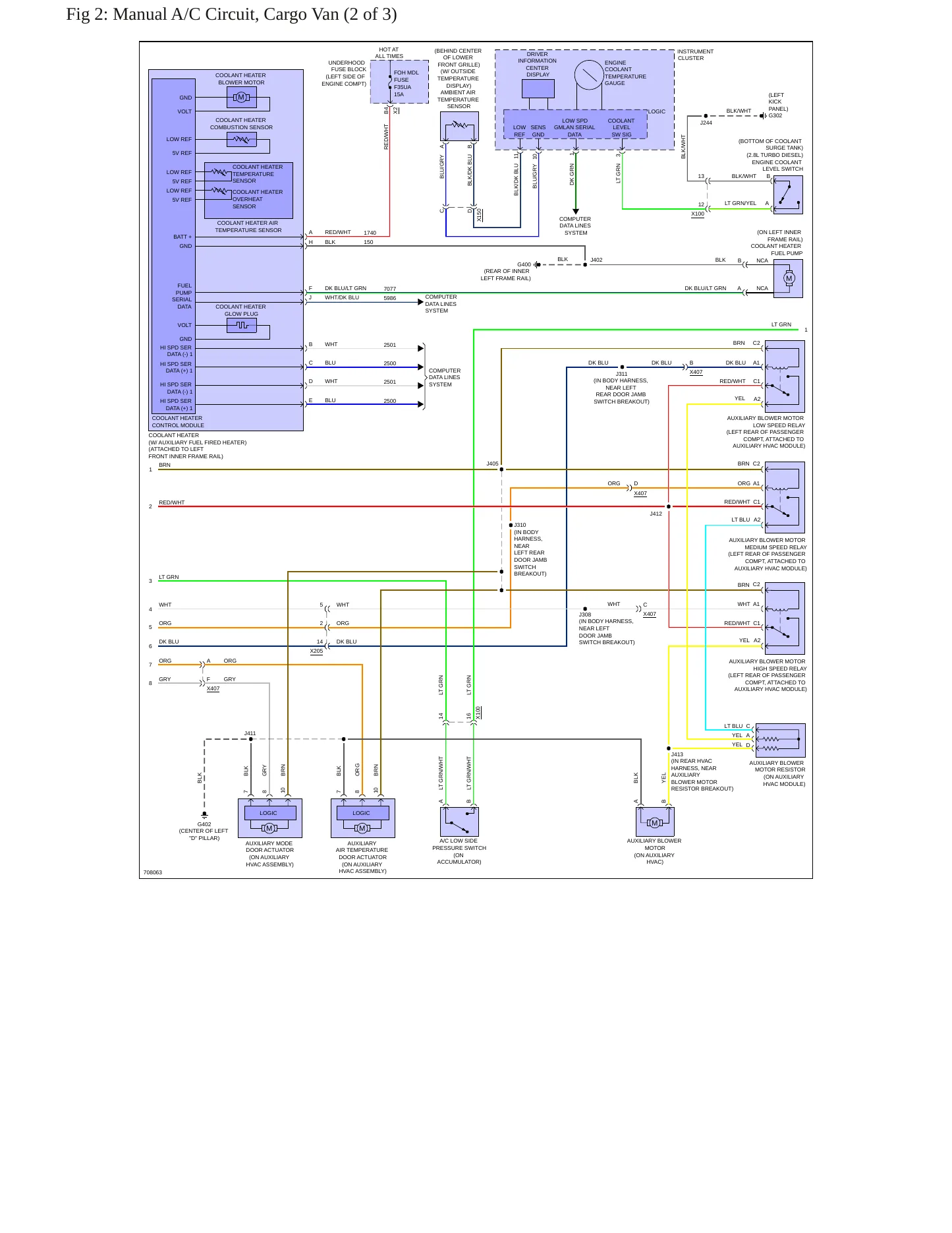 2020 Chevrolet Express Cargo Service and Repair Manual preview page 10