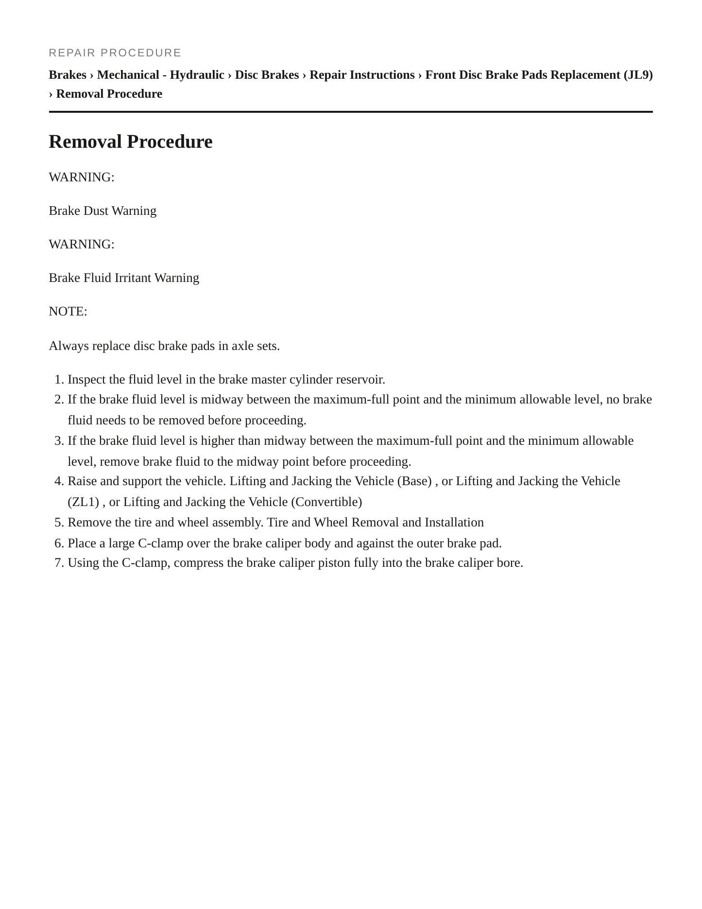 2021 Chevrolet Camaro Service and Repair Manual preview page 6