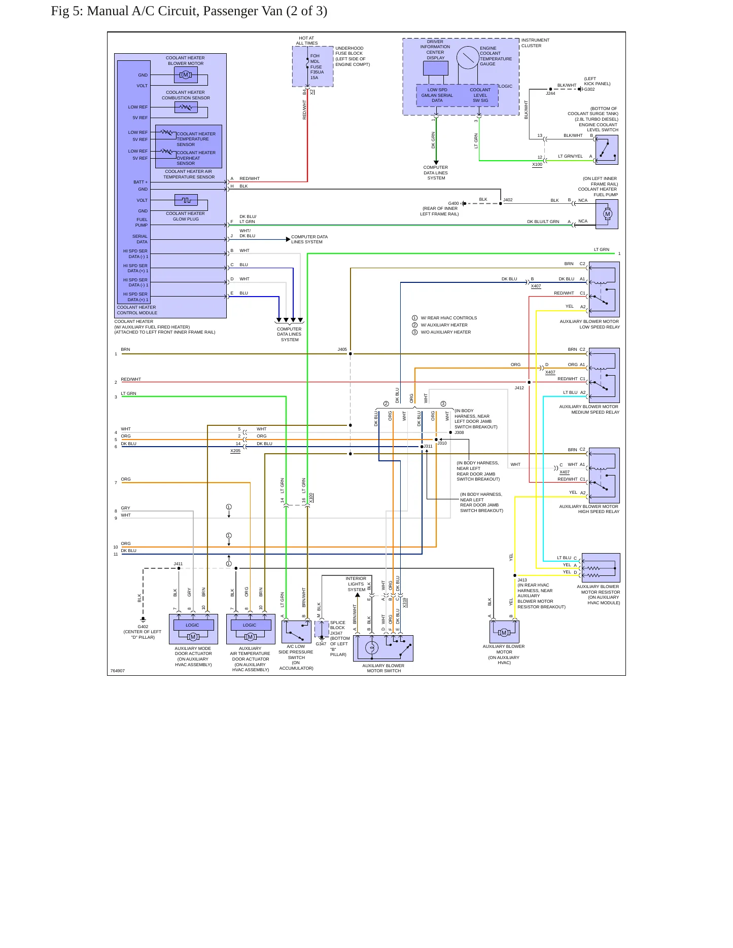 2021 Chevrolet Express 2500 Service and Repair Manual preview page 12