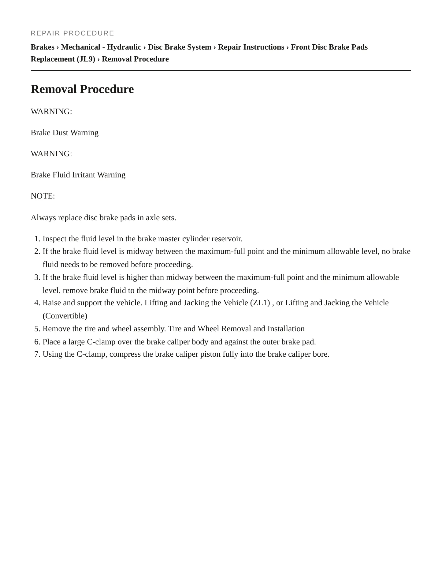 2022 Chevrolet Camaro Service and Repair Manual preview page 6