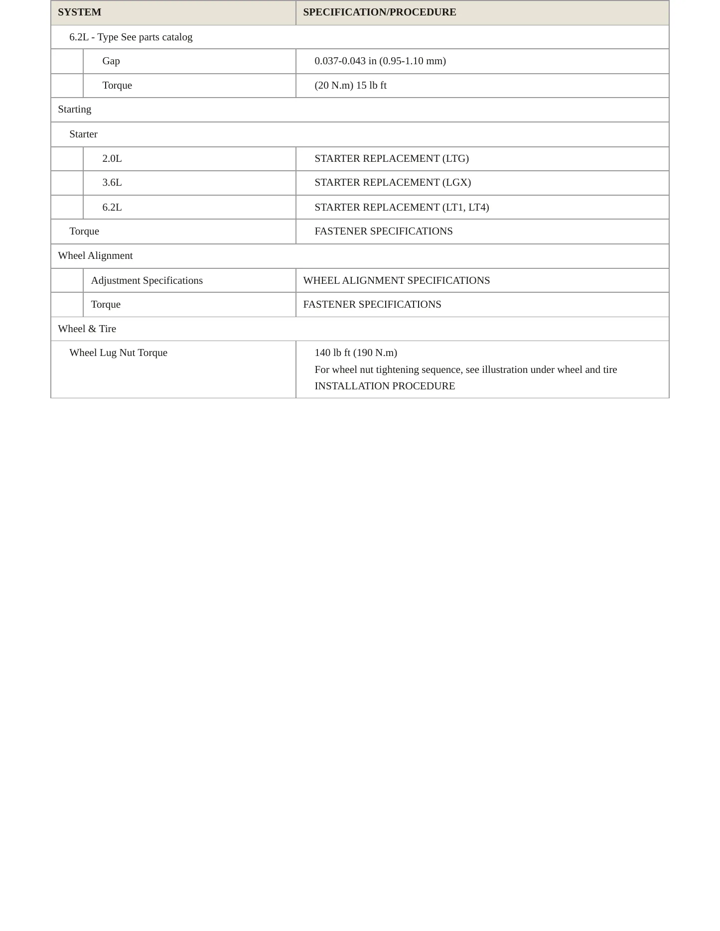 2023 Chevrolet Camaro Service and Repair Manual preview page 5