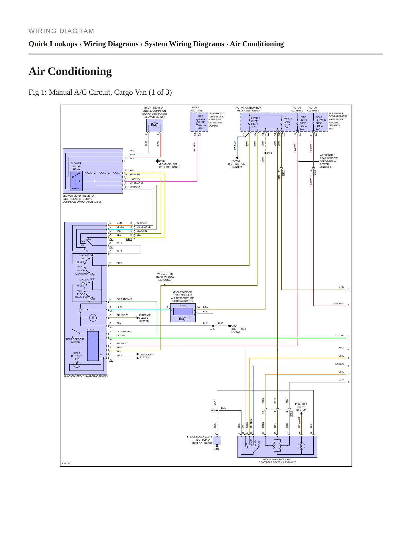 2023 Chevrolet Express 2500 Service and Repair Manual preview page 7