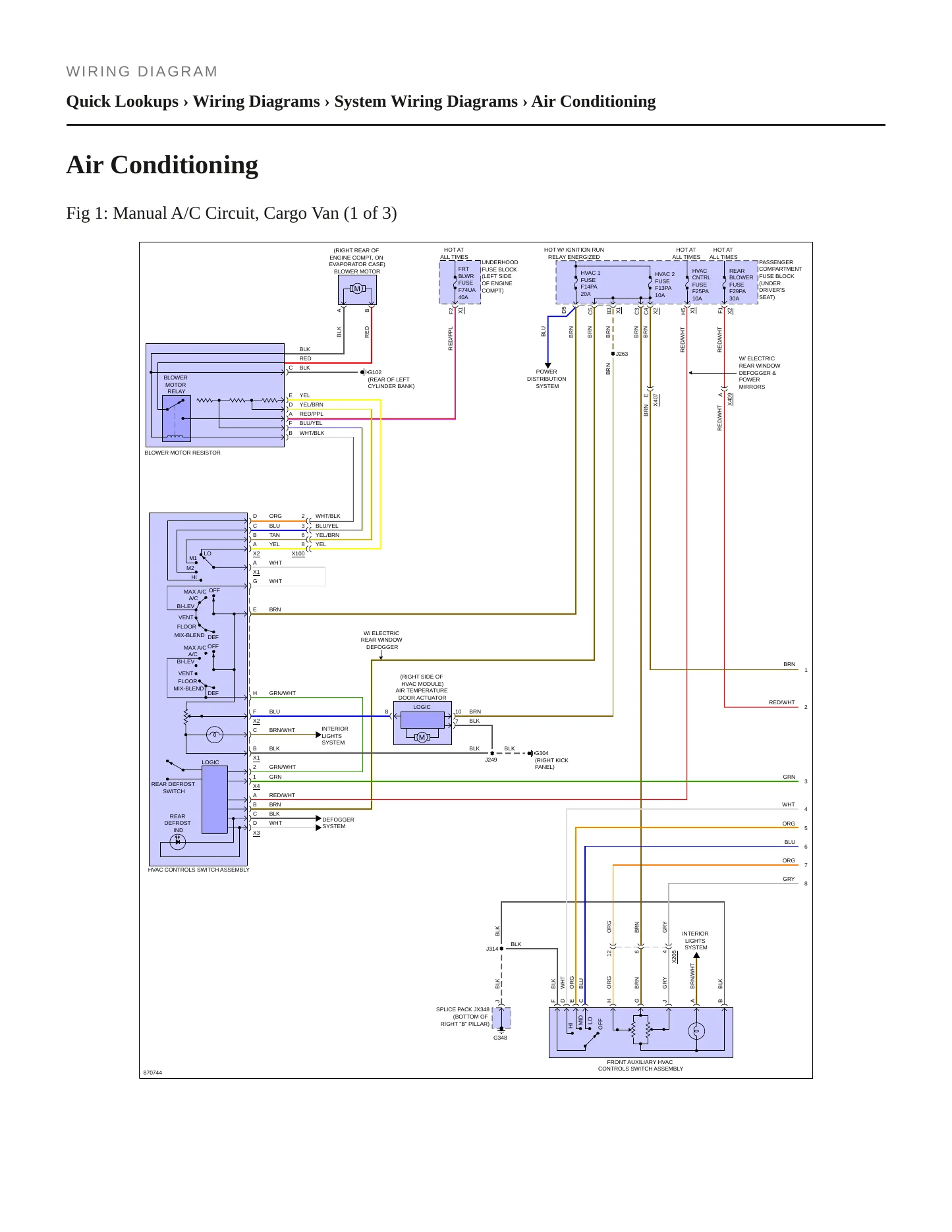 2024 Chevrolet Express 2500 Service and Repair Manual preview page 7
