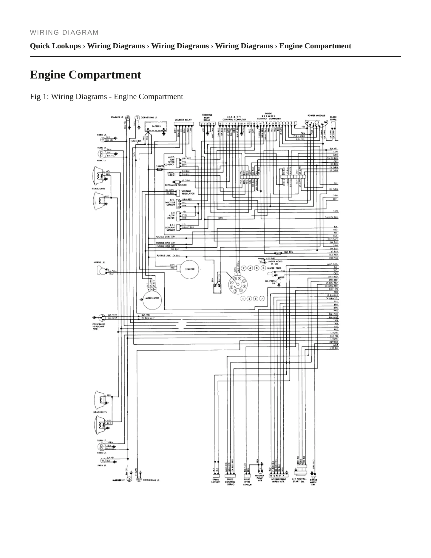 1982 Chrysler Imperial service manual page 6