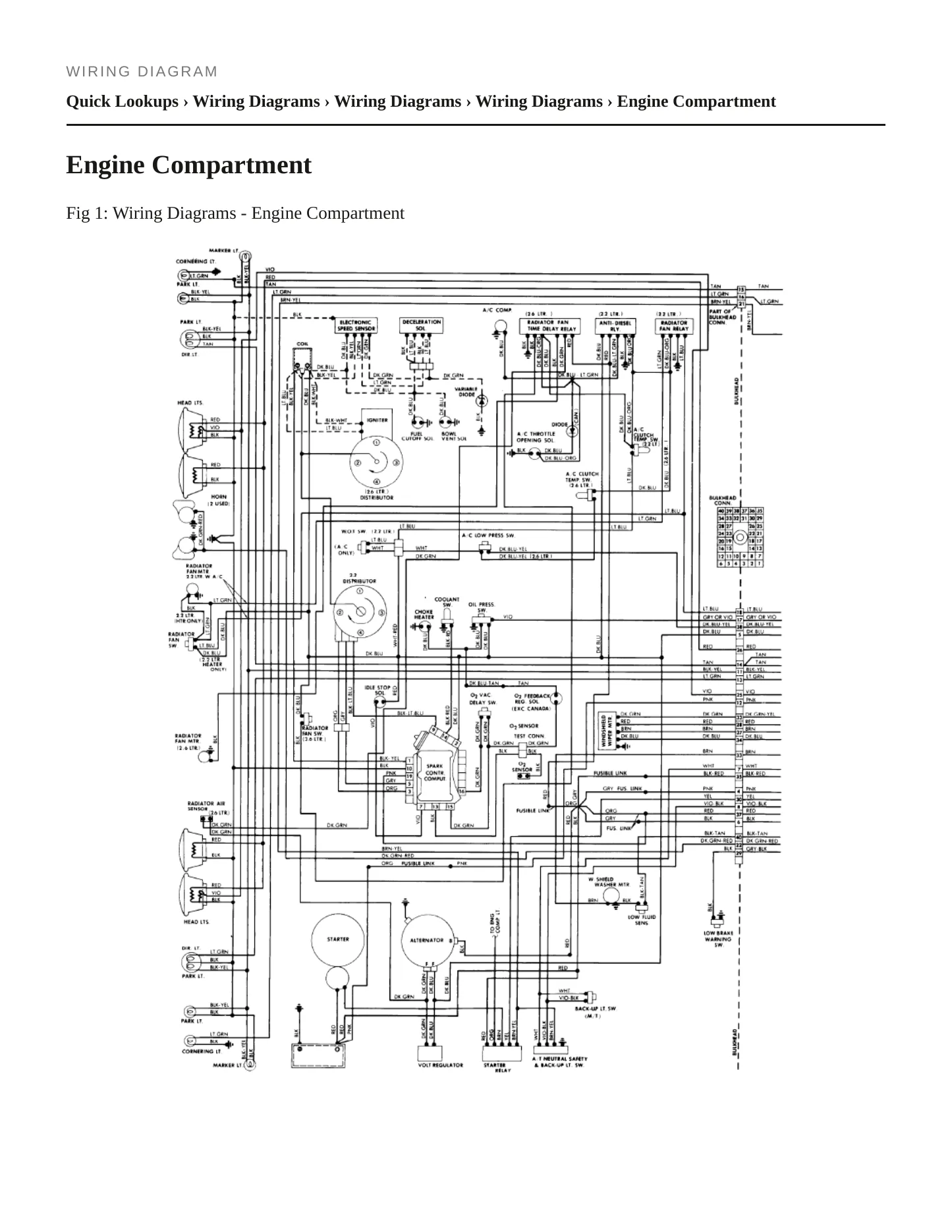 1982 Chrysler Town & Country Service and Repair Manual preview page 6