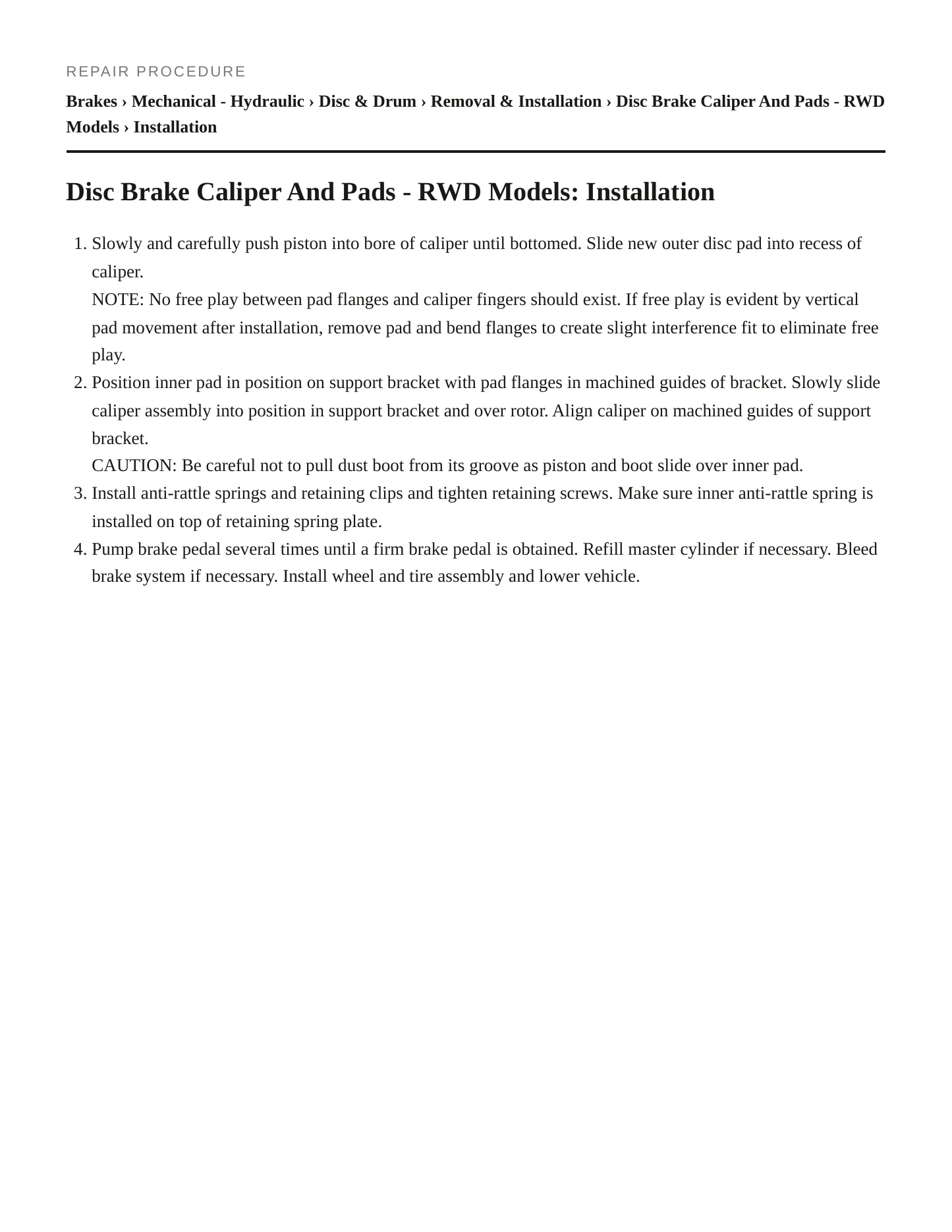 1983 Chrysler E Class service manual page 3