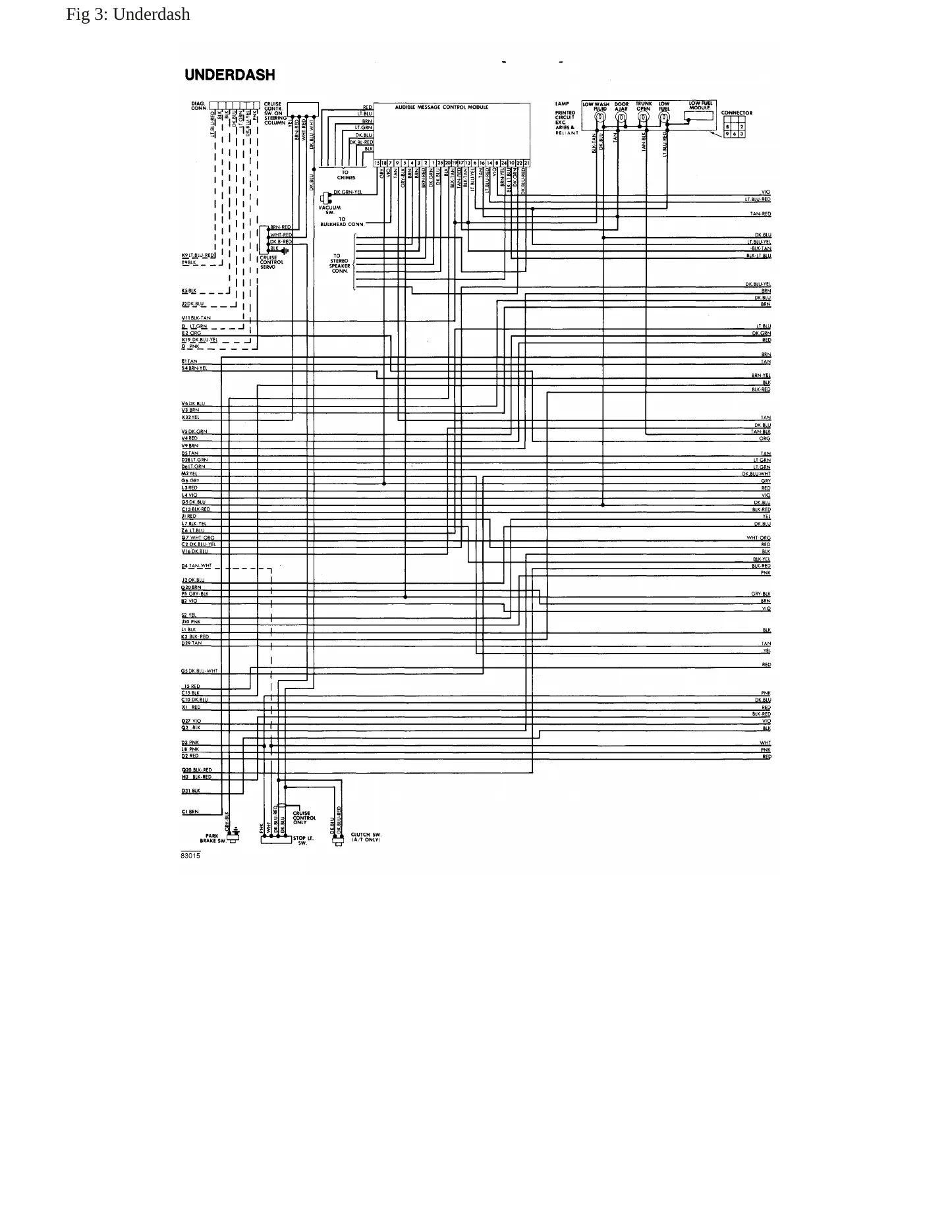 1983 Chrysler E Class Service and Repair Manual preview page 7