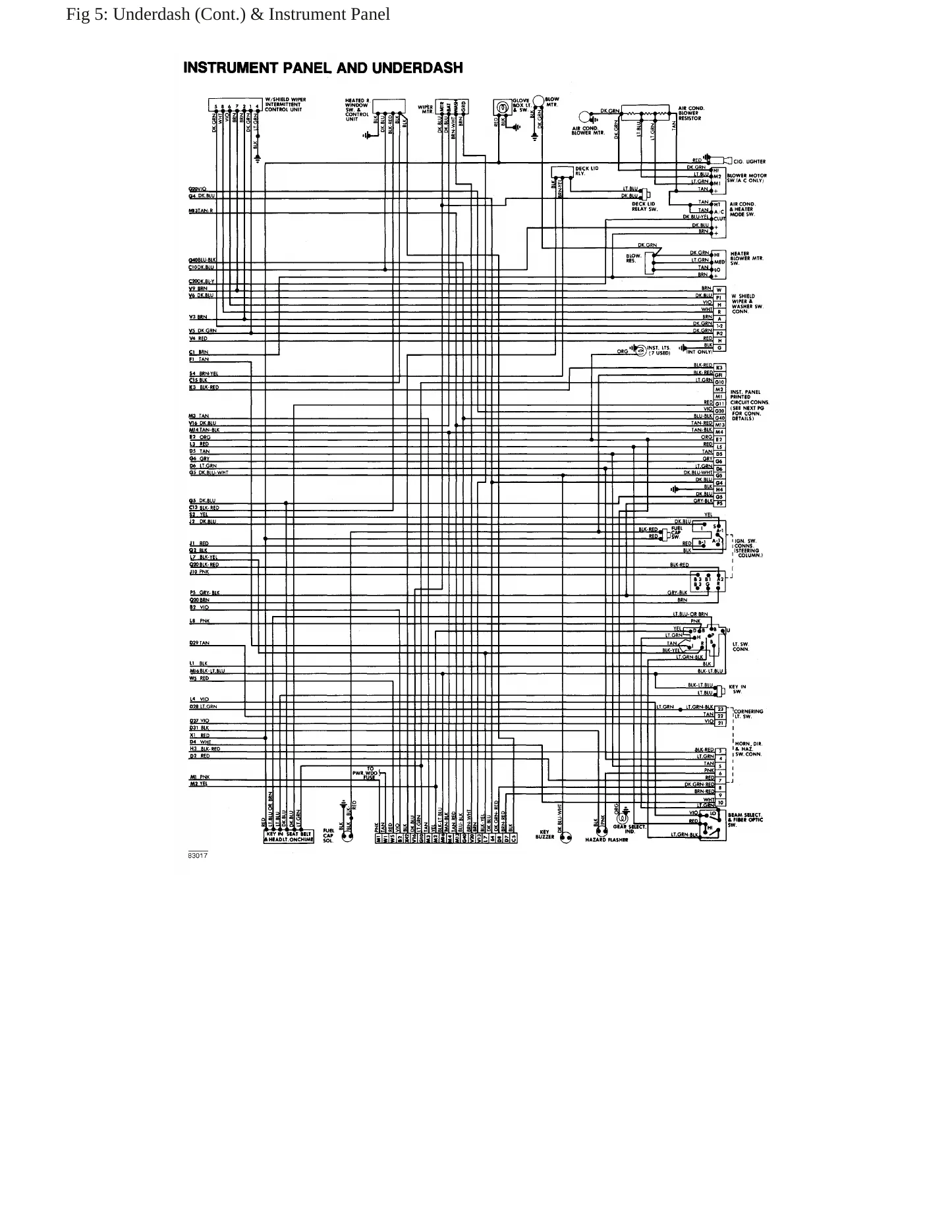 1983 Chrysler E Class Service and Repair Manual preview page 9