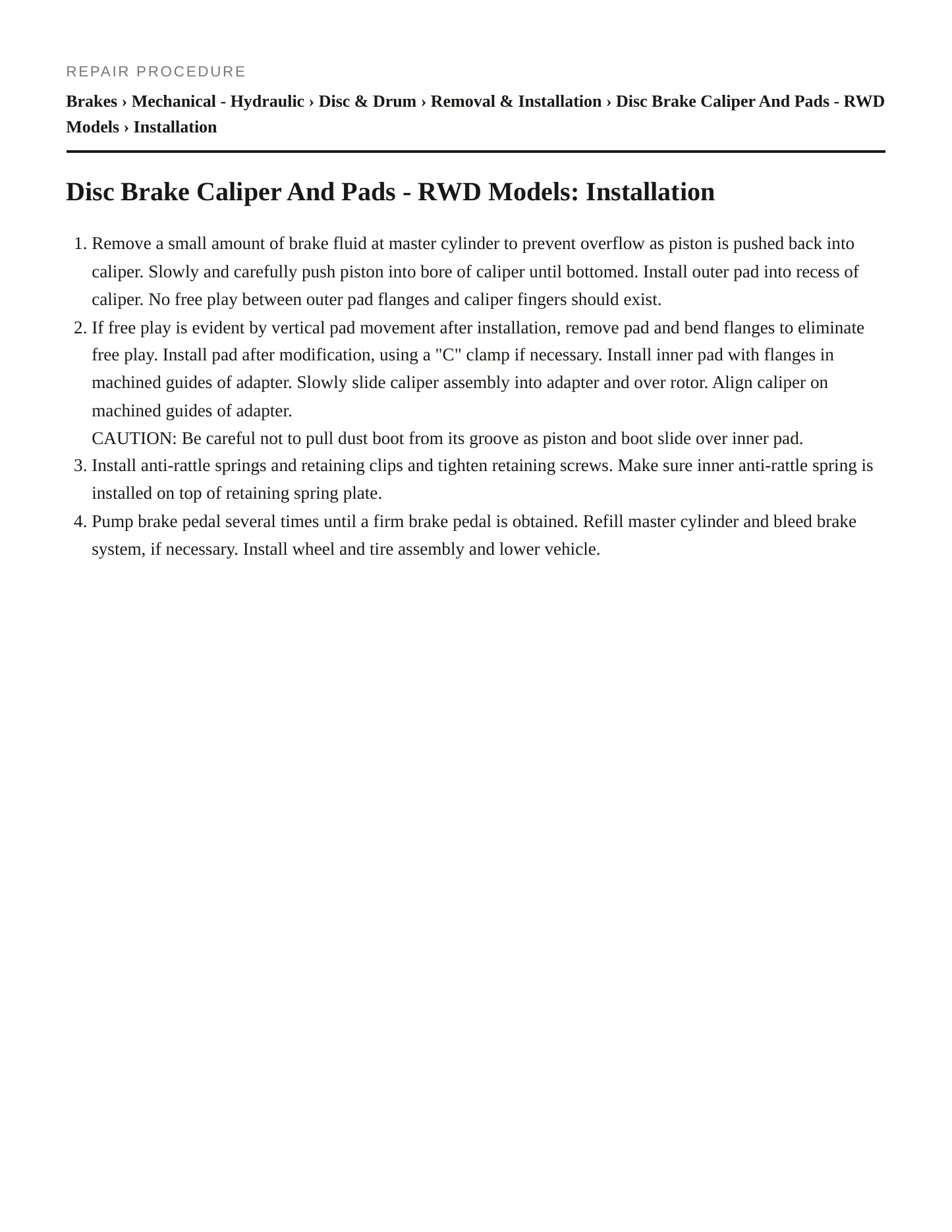 1984 Chrysler E Class service manual page 3