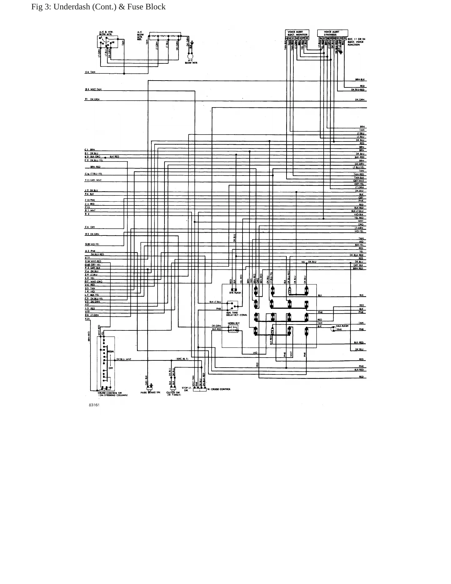 1984 Chrysler Laser Service and Repair Manual preview page 7