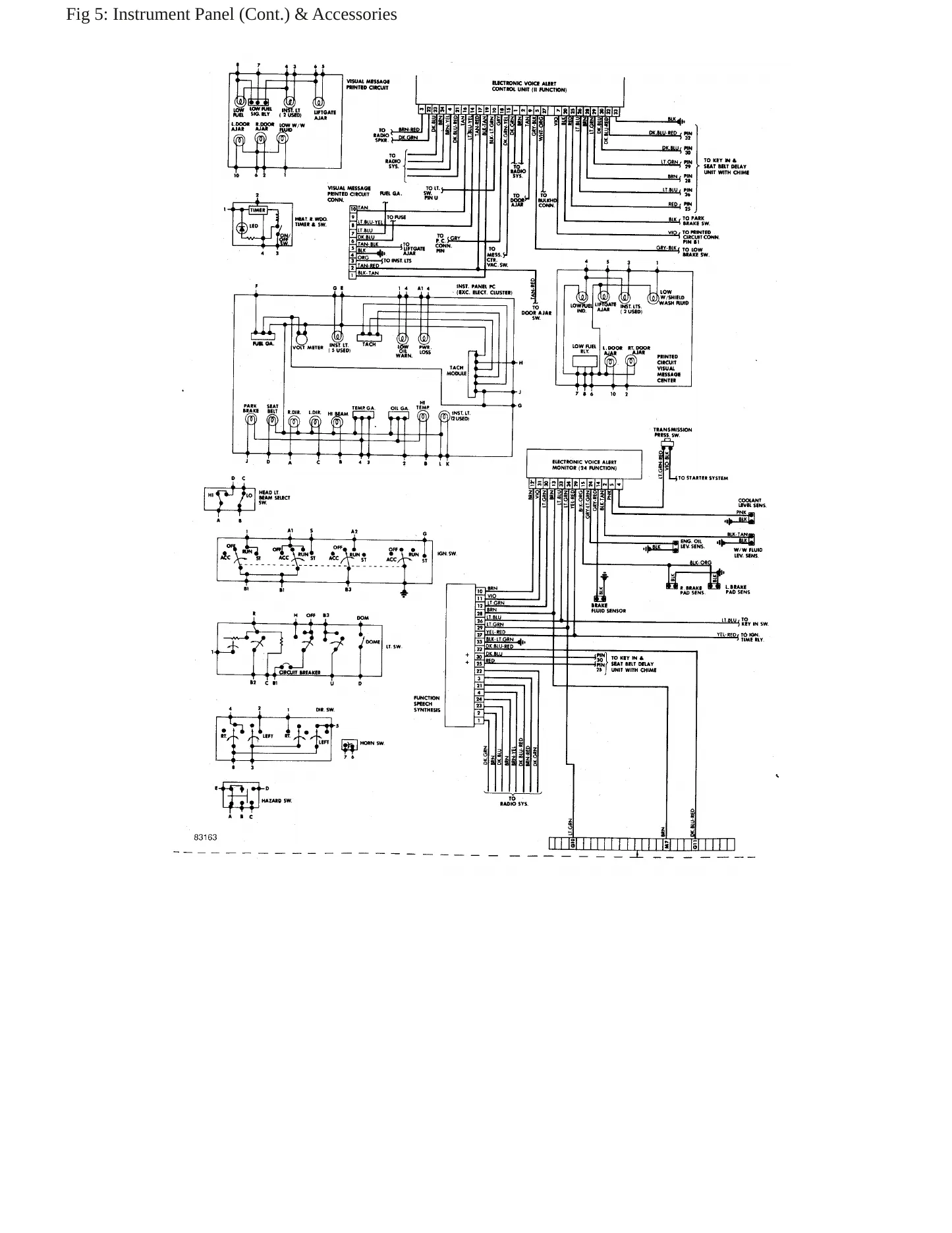 1984 Chrysler Laser Service and Repair Manual preview page 9