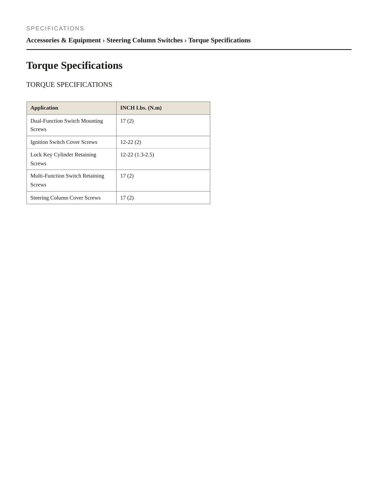 1990 Chrysler Imperial service manual page 2
