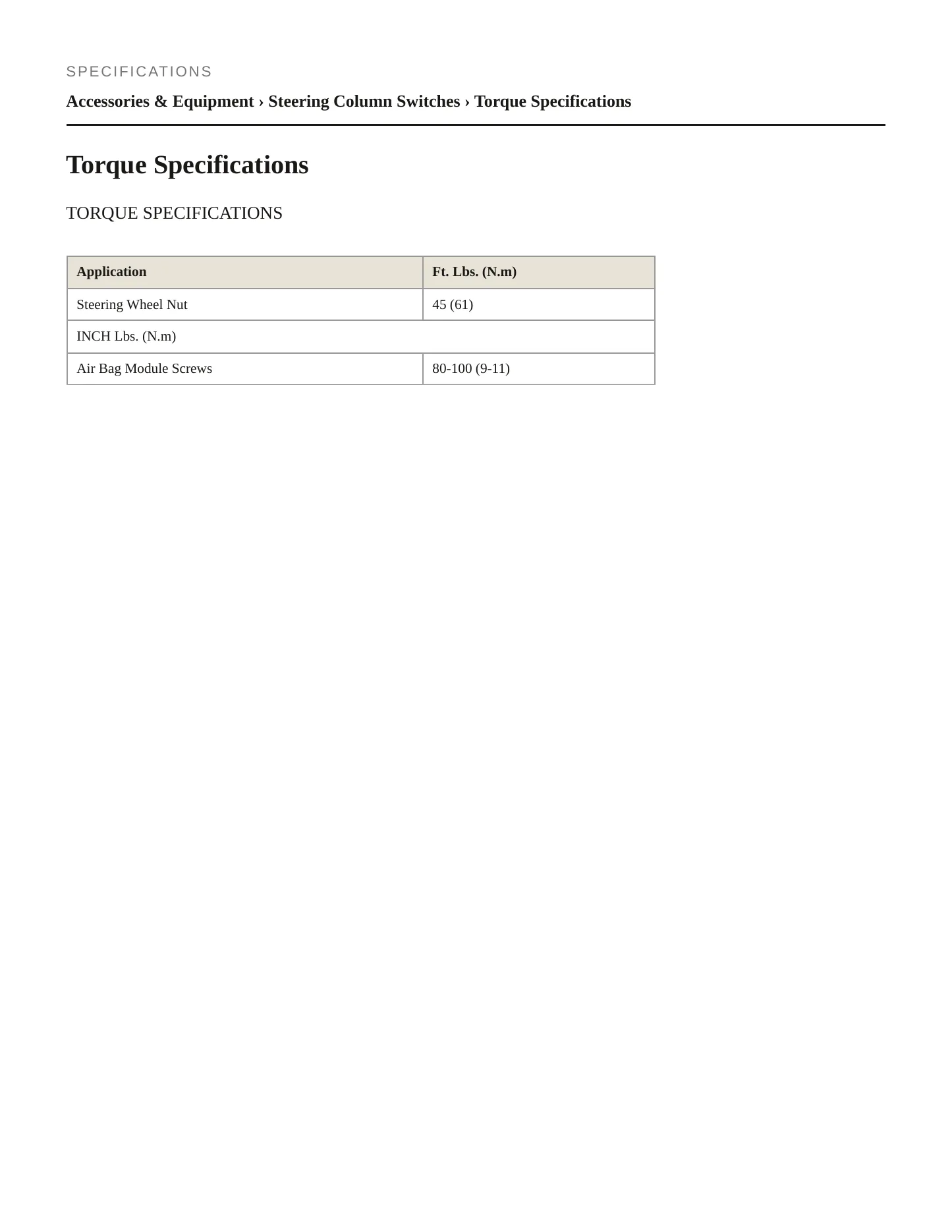 1991 Chrysler Imperial service manual page 2