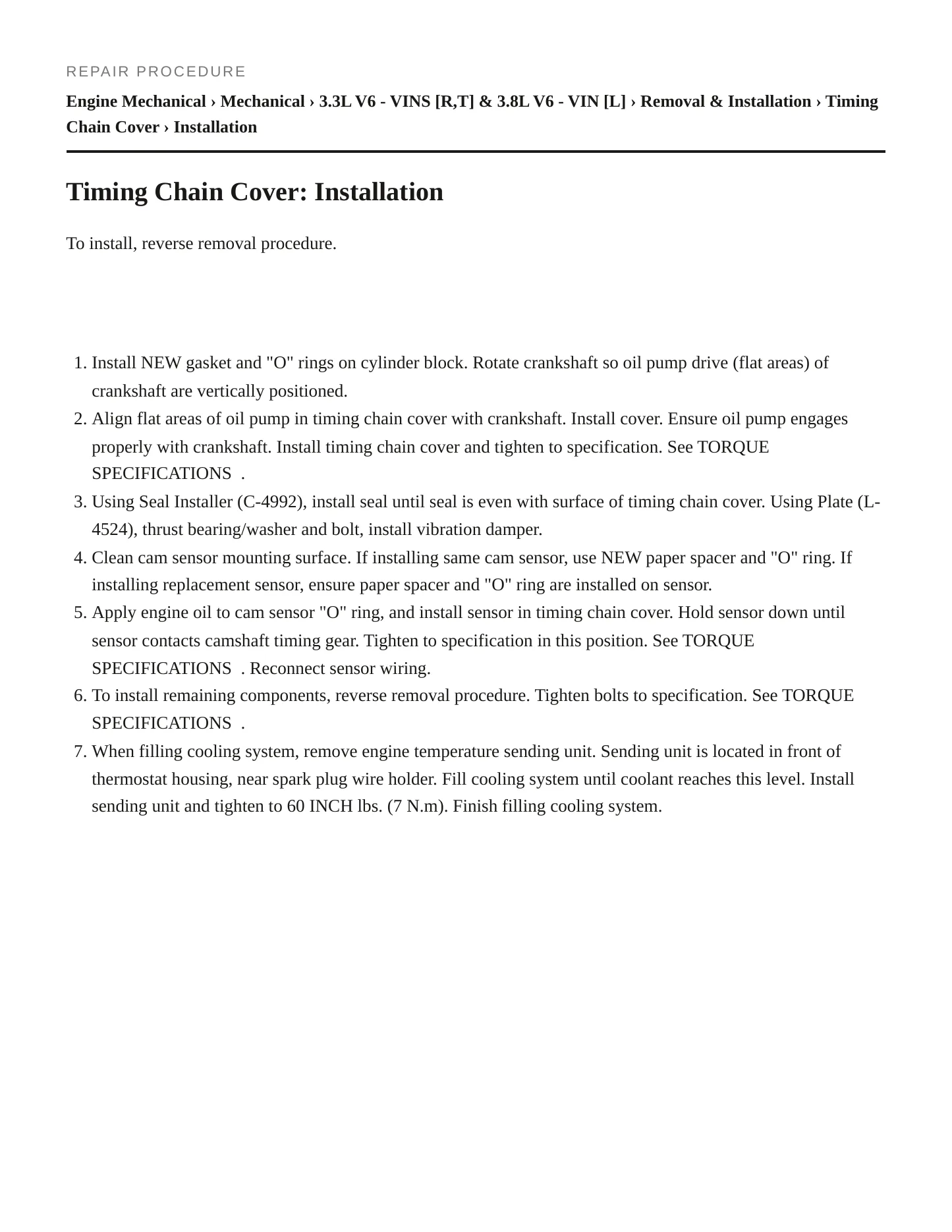 1993 Chrysler Concorde service manual page 3