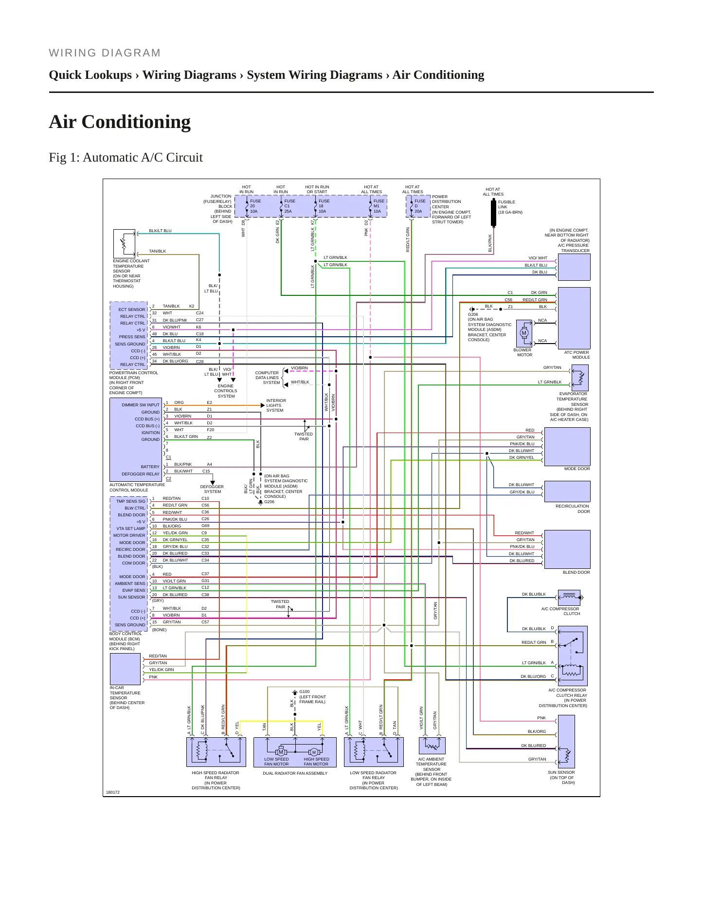 1994 Chrysler Concorde service manual page 4