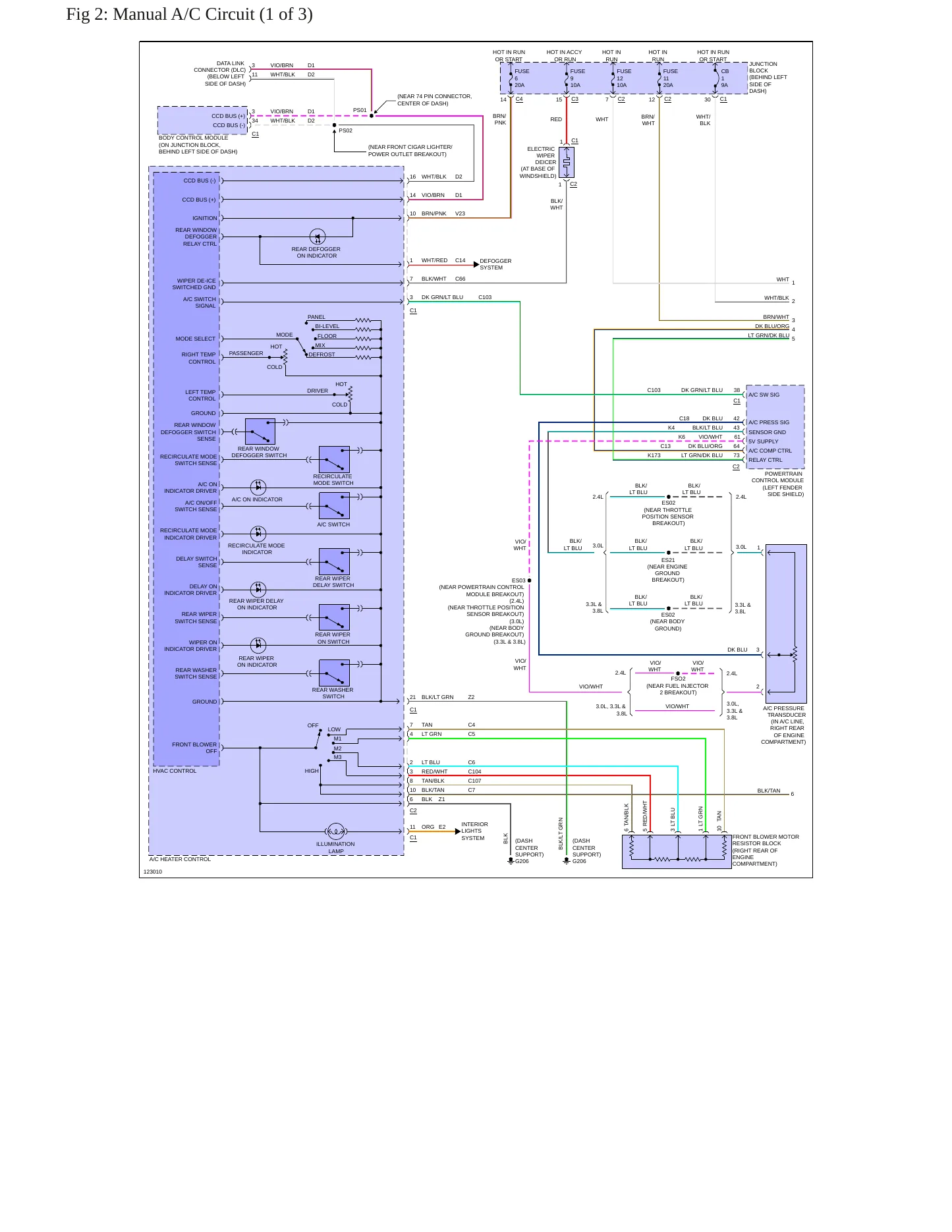 2000 Chrysler Voyager Service and Repair Manual preview page 6