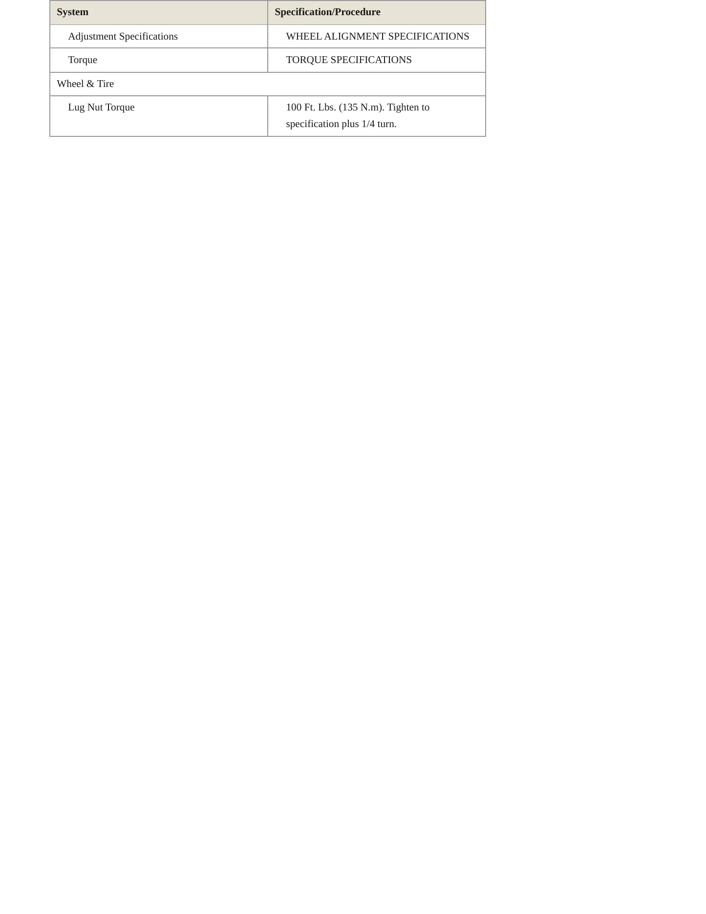 2001 Chrysler LHS service manual page 4