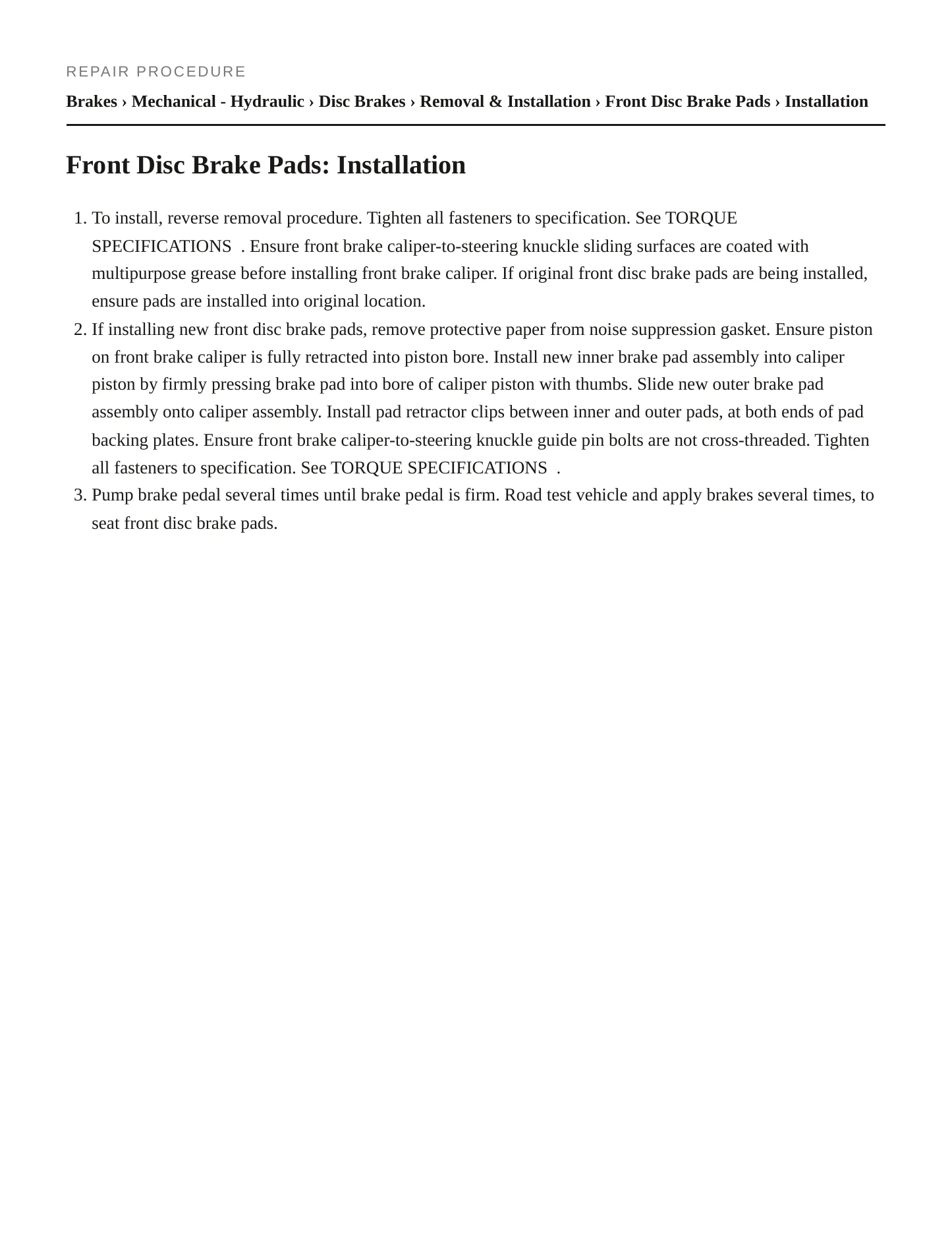 2001 Chrysler LHS service manual page 5