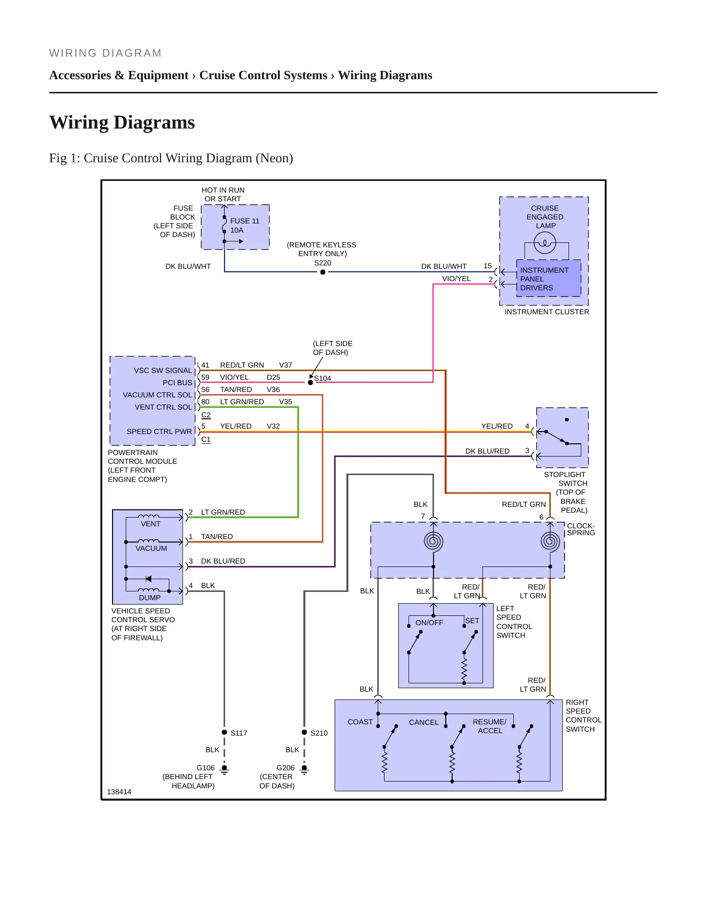 2001 Chrysler Neon Service and Repair Manual preview page 5