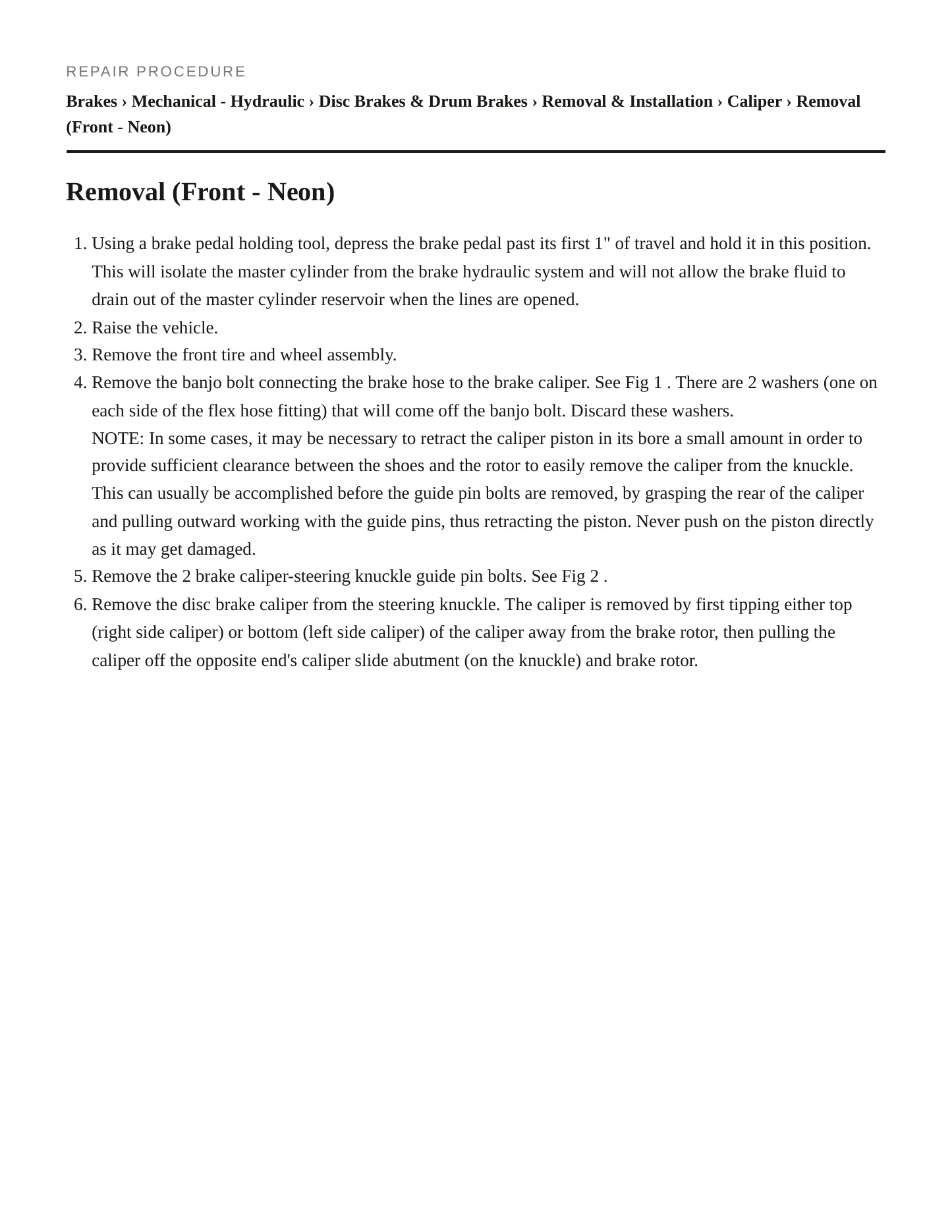 2002 Chrysler Neon service manual page 4