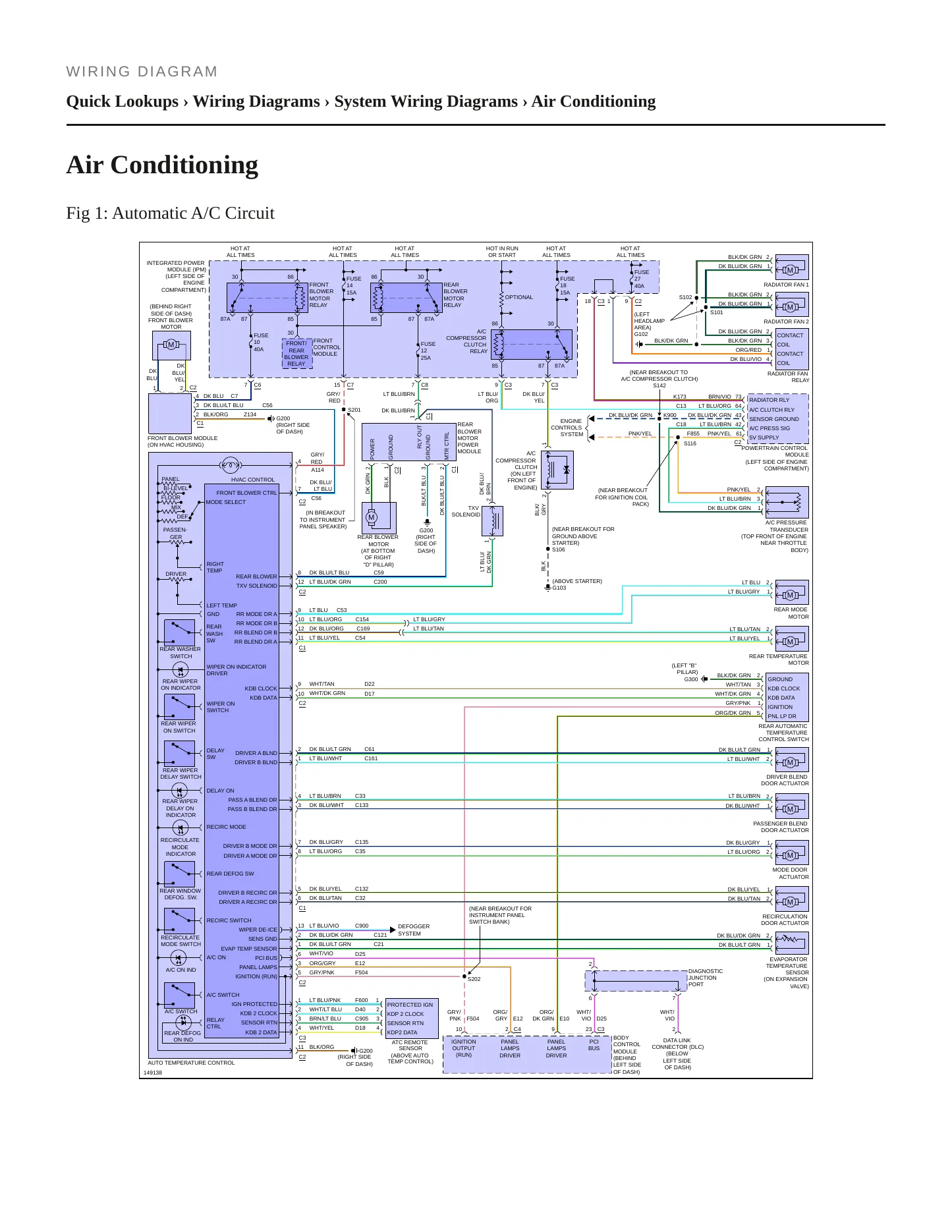 2002 Chrysler Town & Country Service and Repair Manual preview page 8