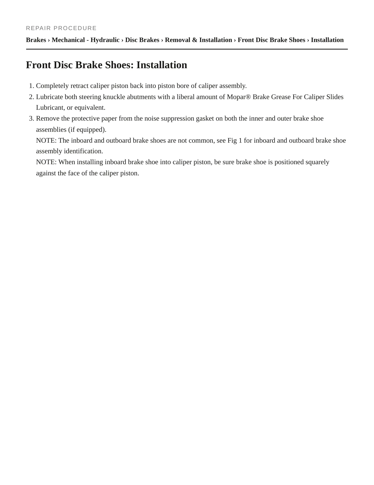 2004 Chrysler Intrepid service manual page 3