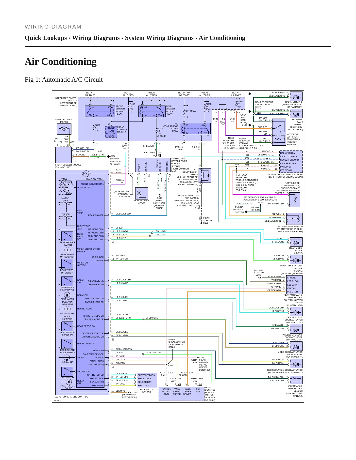 2006 Chrysler Town & Country Service and Repair Manual preview page 8